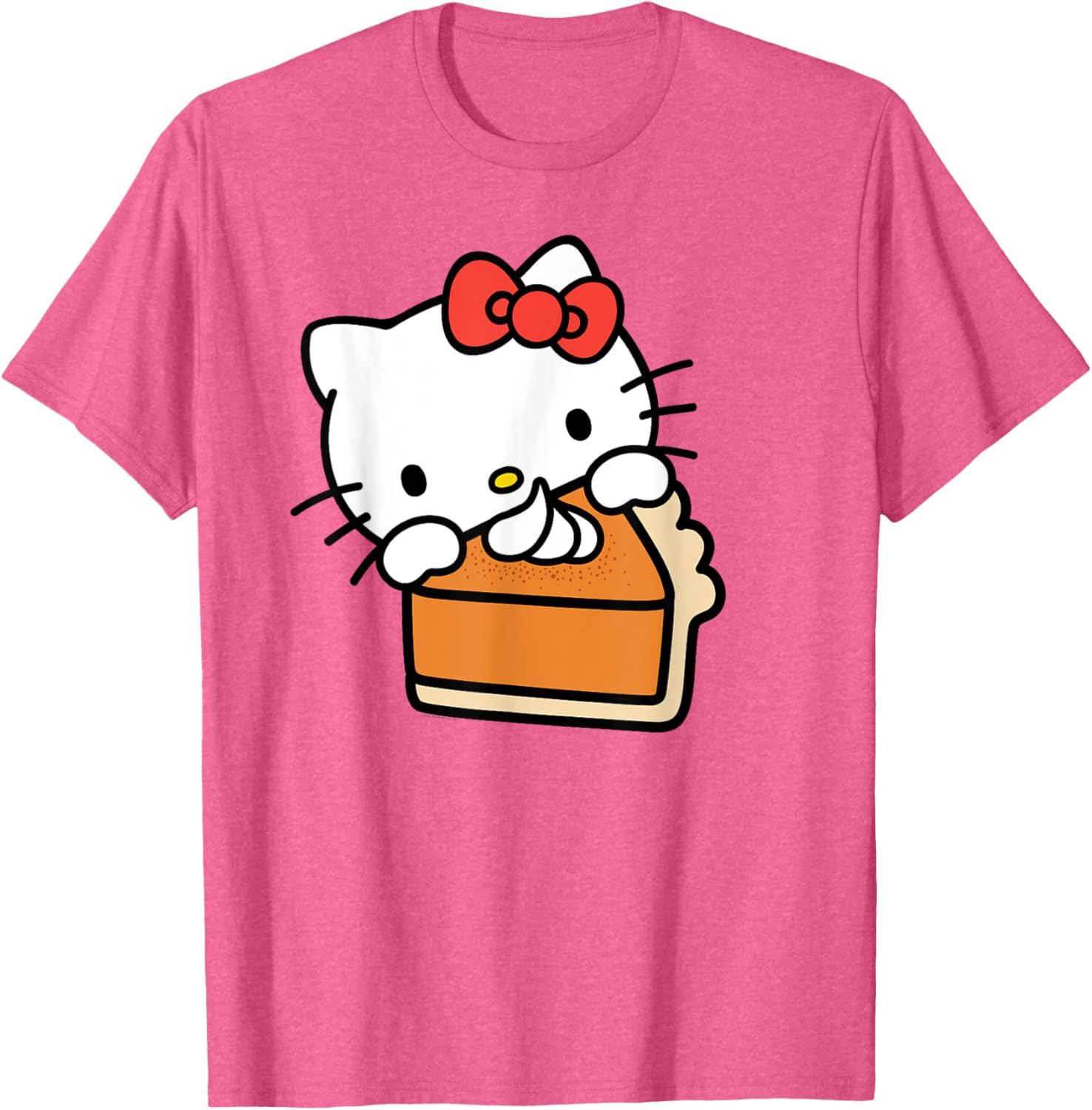 Hello Kitty Pumpkin Pie T-Shirt Cute Fall Fashion for Kids and Adults - 3