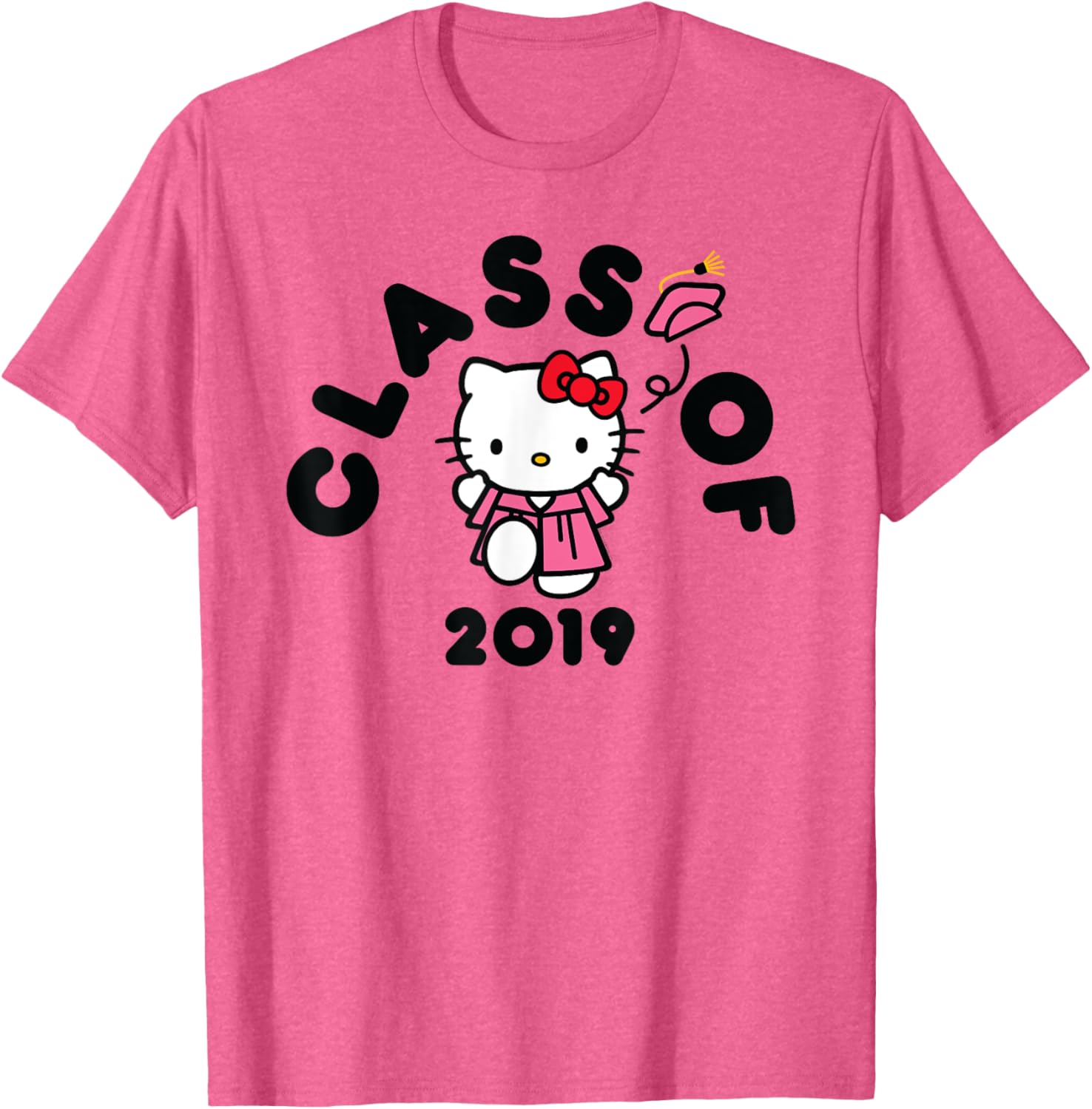 Hello Kitty 2019 Graduation Seniors T-Shirt for Stylish Celebrations - 8