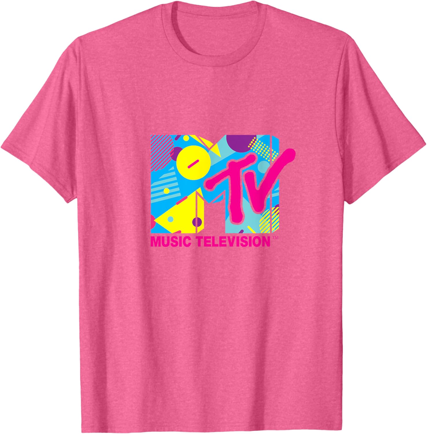 Mademark x MTV 1980s Spring Break Retro Logo T-Shirt Casual Wear - 10