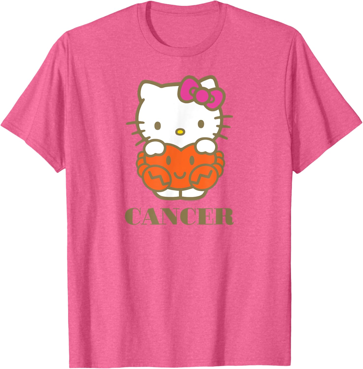 Cute Hello Kitty Zodiac Cancer T-Shirt for Stylish Fans and Collectors - 23