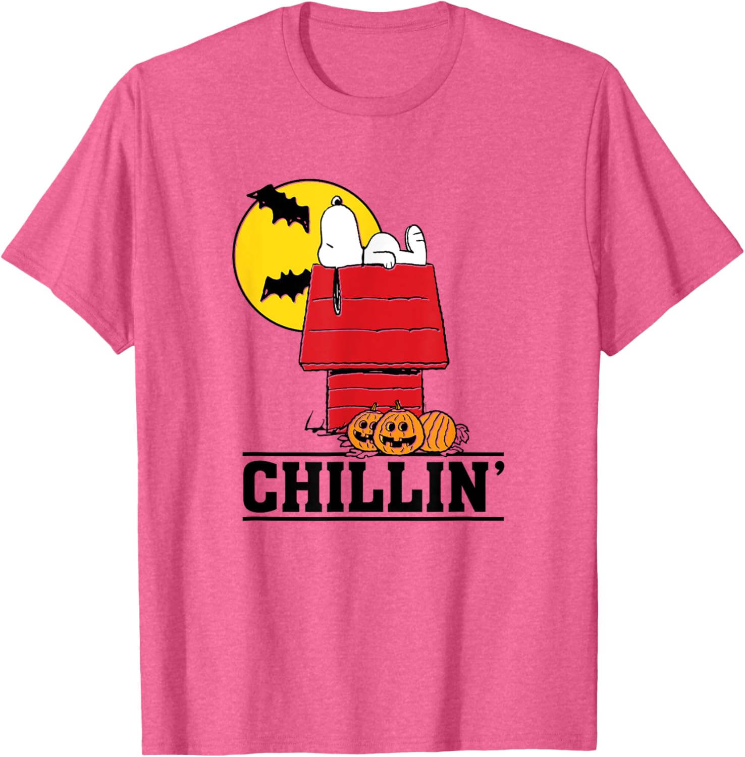 Peanuts Snoopy Chillin Halloween T-Shirt for Fun Festive Style - 2