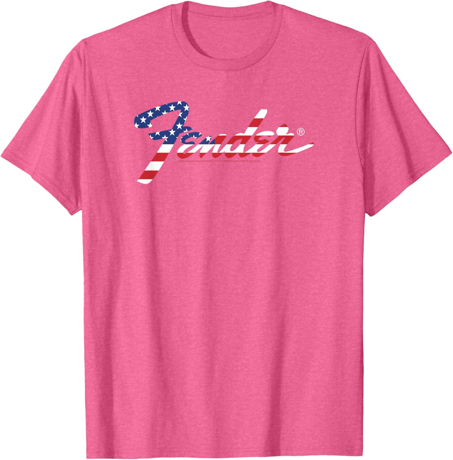 Fender American Flag Logo T-Shirt for Music Lovers and Style Seekers - 3