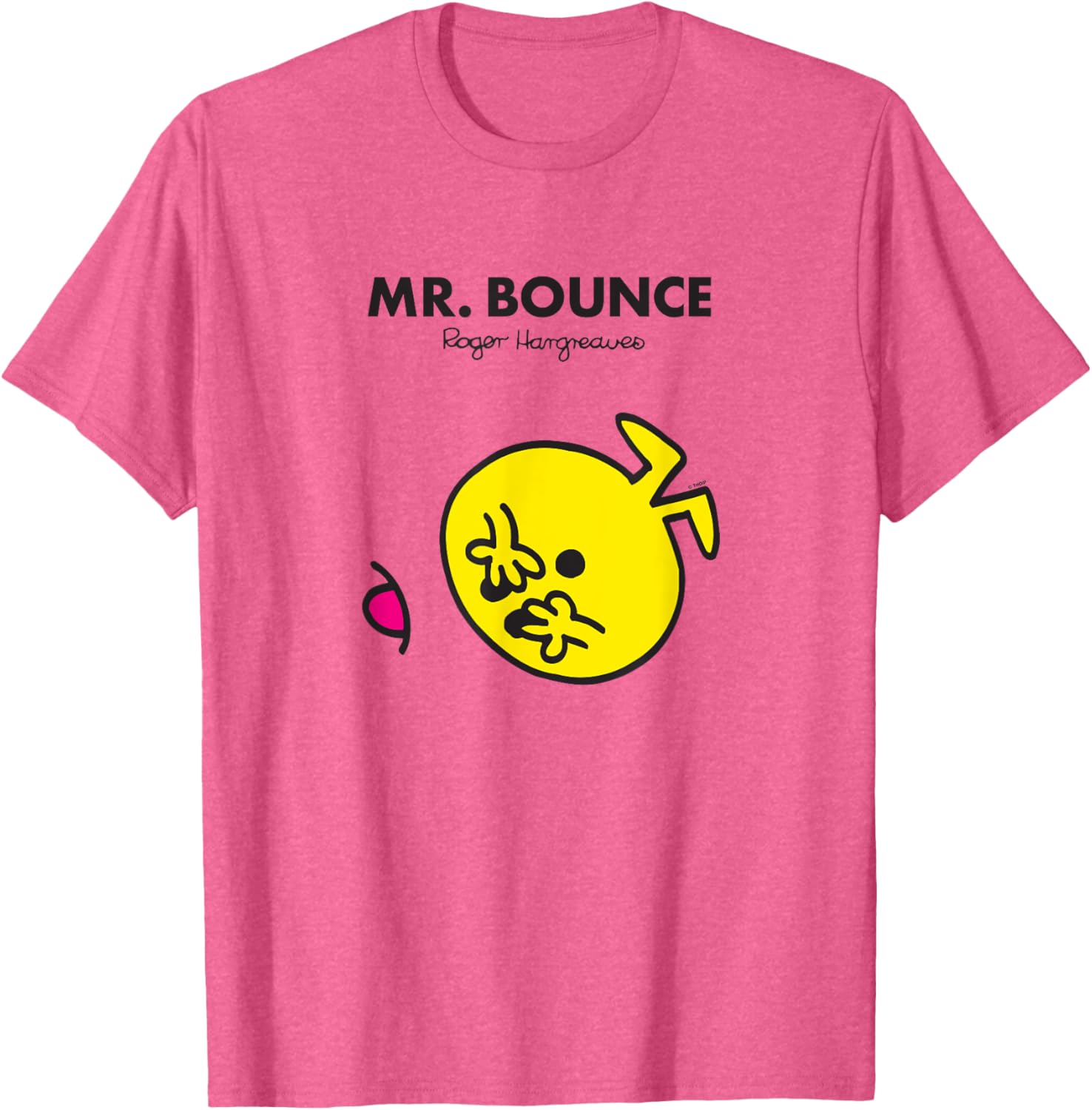 Mr. Men Mr. Bounce T-Shirt for Kids - Fun and Colorful Apparel - 7