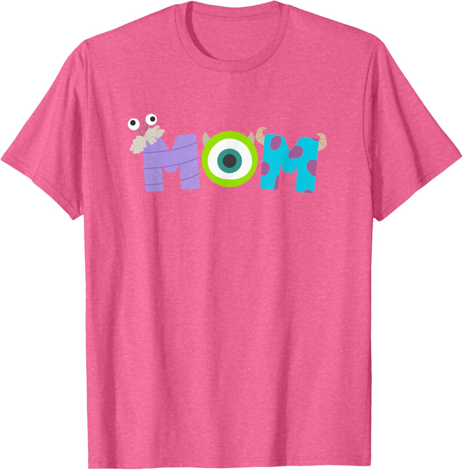 Monsters Inc Mom T-Shirt for Mother's Day Birthday Gift Clothing - 6