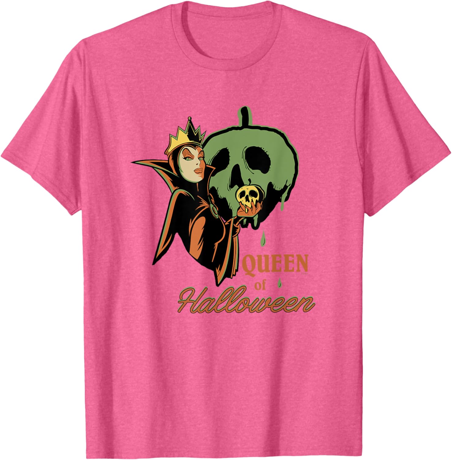 Disney Villains Snow White Evil Queen Halloween T-Shirt for Fans - 4