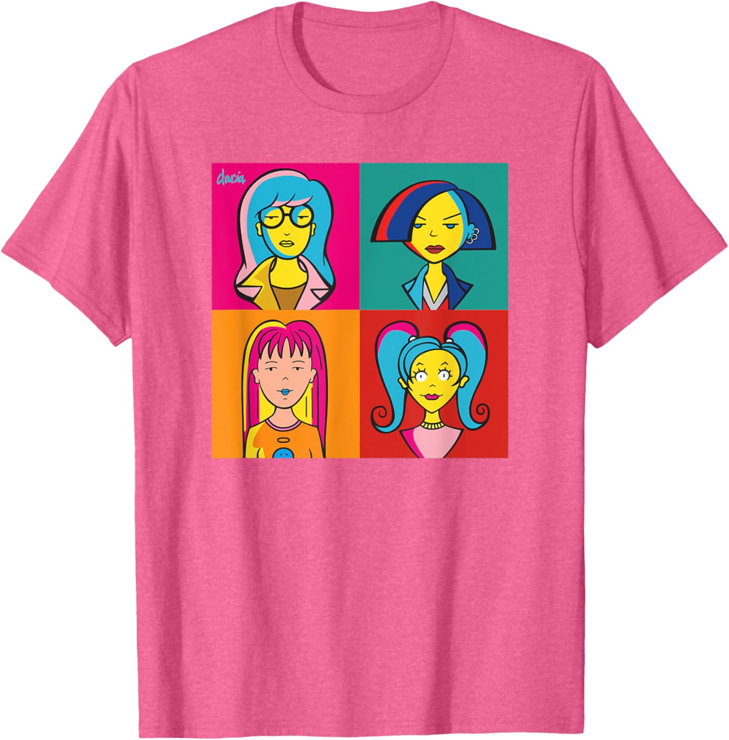 Mademark x Daria Ladies Pop Art T-Shirt - Fun Fashion for Every Occasion - 18
