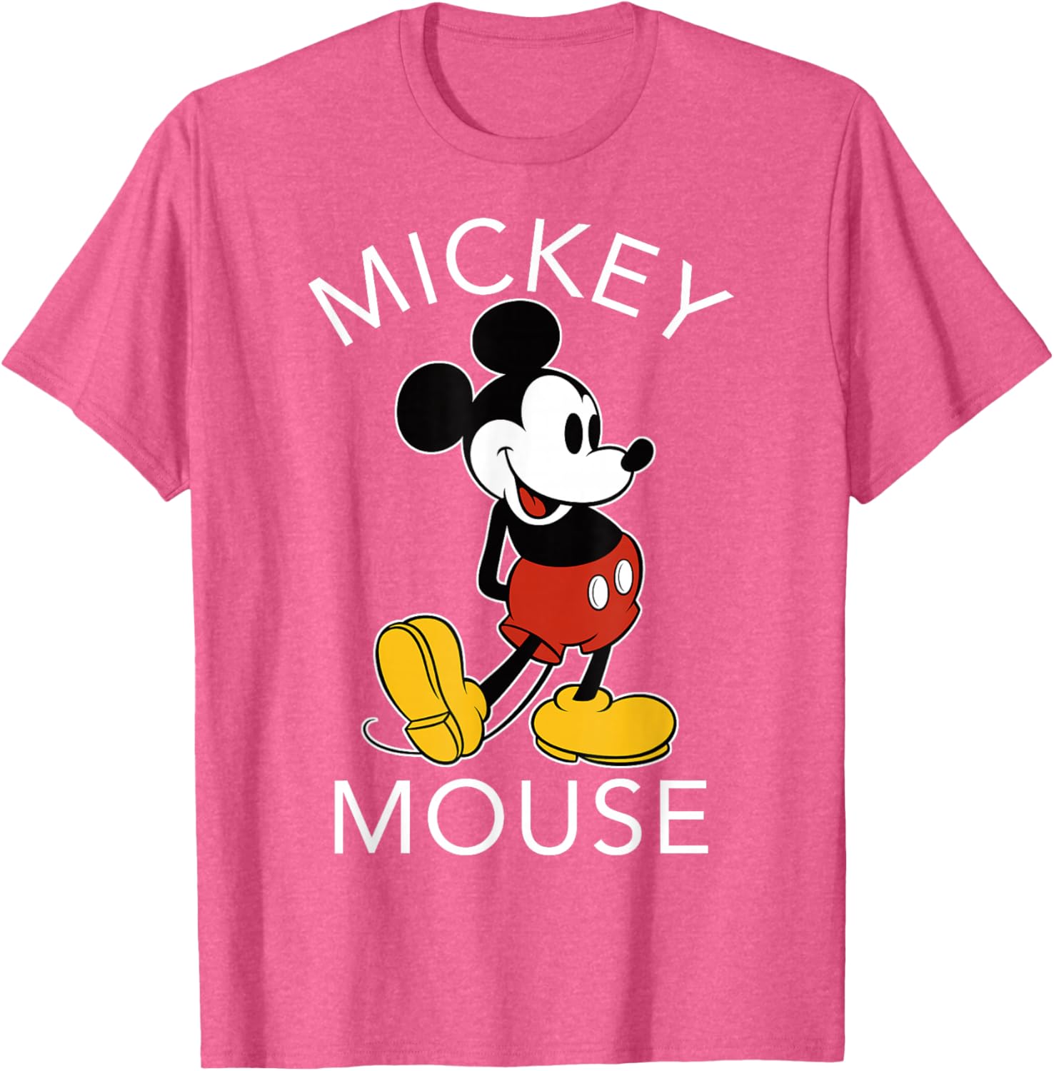 Disney Mickey Mouse Classic Portrait T-Shirt for Fun and Stylish Comfort - 10