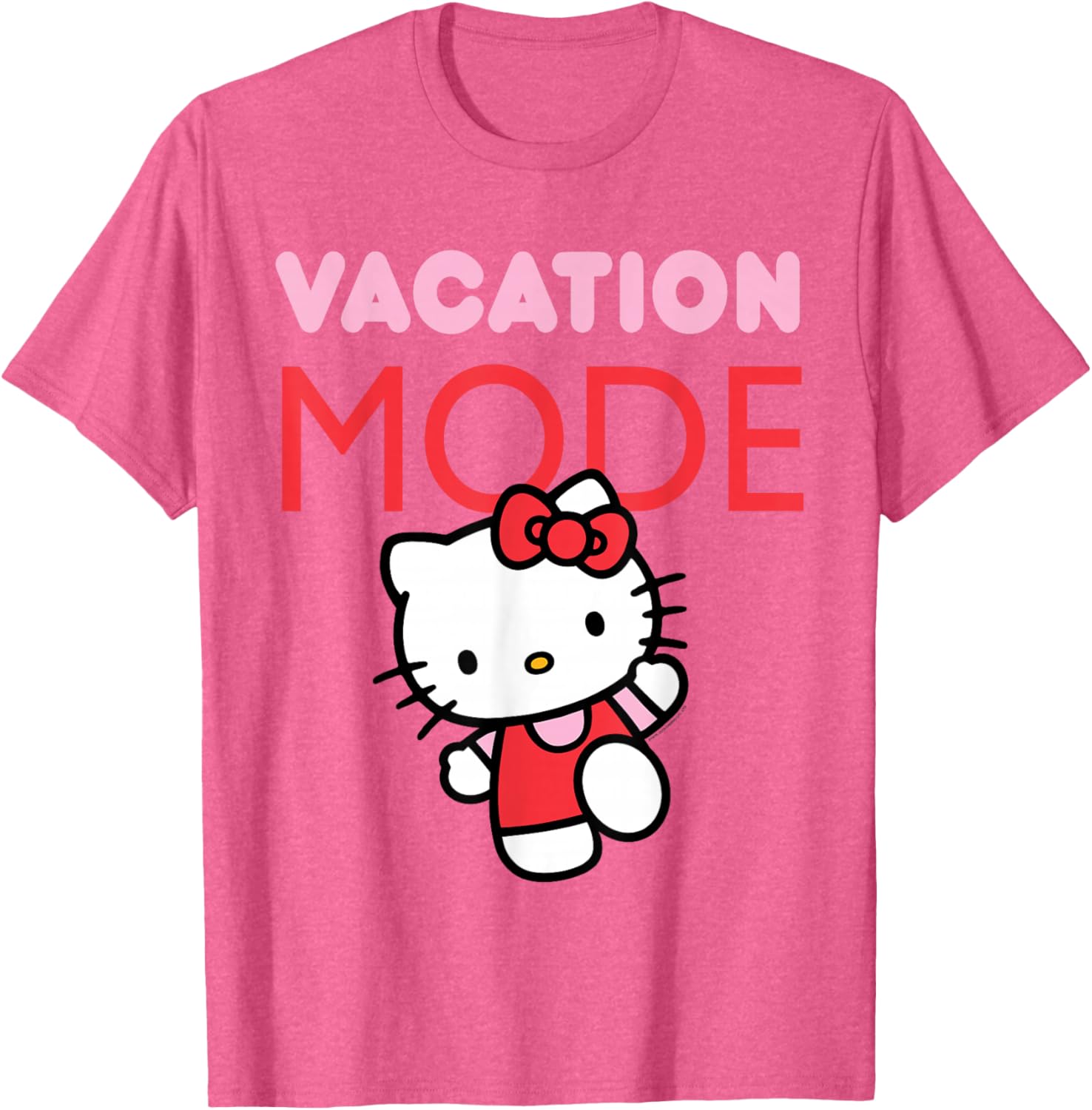 Hello Kitty Vacation Mode T-Shirt for Fun Summer Adventures - 11