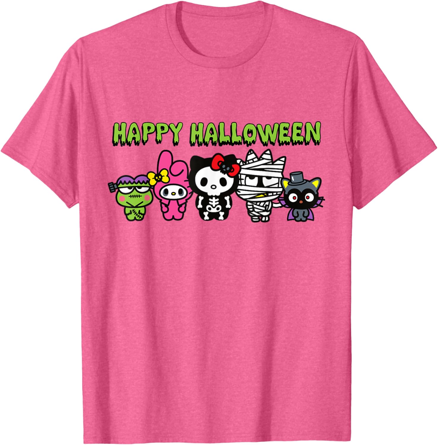 Adorable Hello Kitty Halloween T-Shirt for Kids and Adults - 5