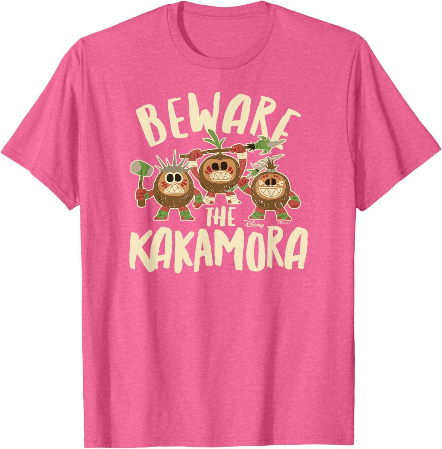 Moana Beware The Kakamora T-Shirt Fun Disney Apparel for Kids and Adults - 1