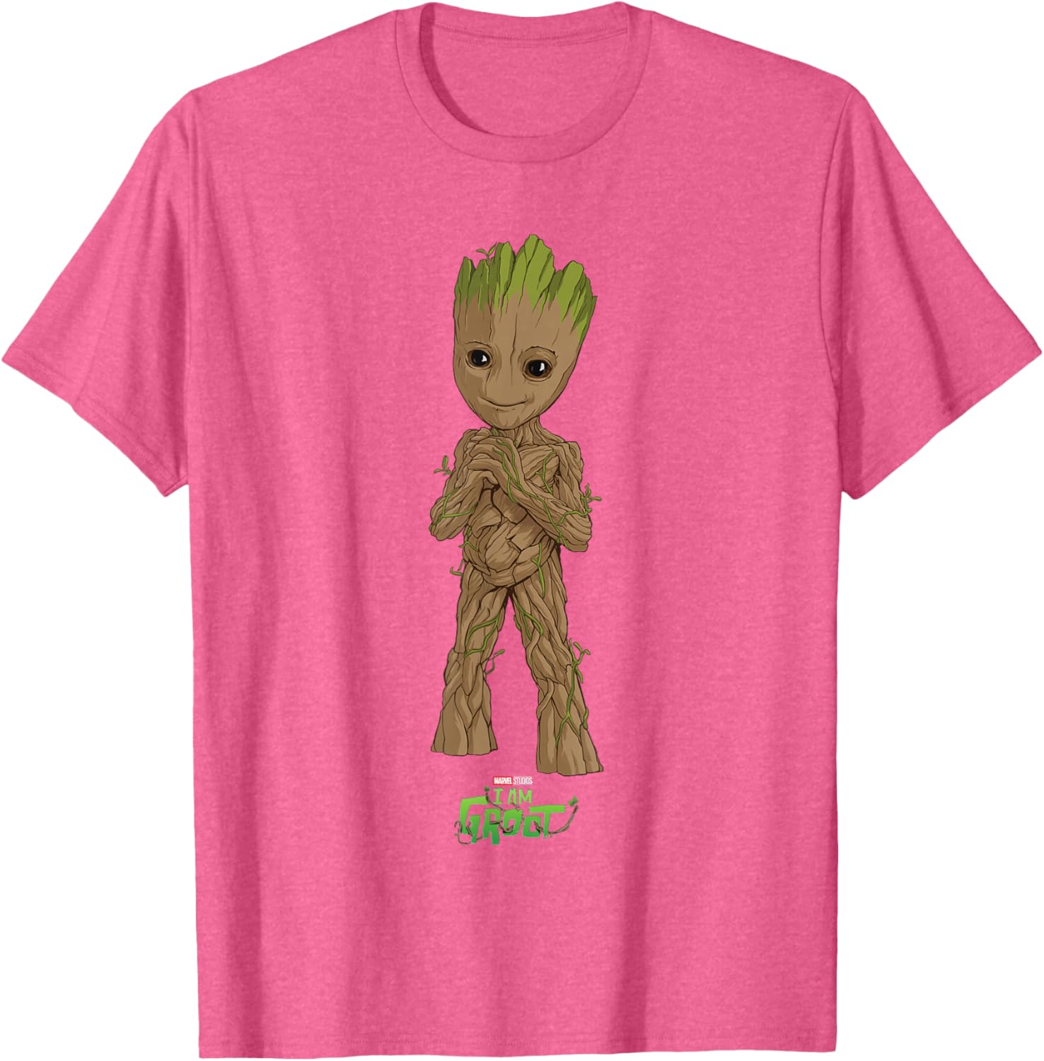 Adorable Marvel I Am Groot Superhero Seedling T-Shirt for Fans - 1