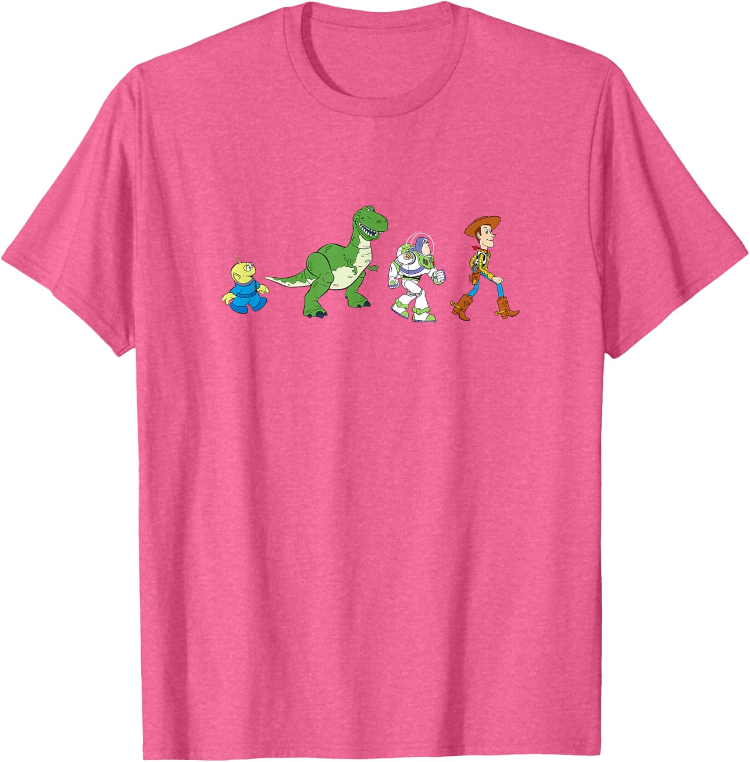 Disney Pixar Toy Story Toy Crossing Characters T-Shirt for Fans - 8