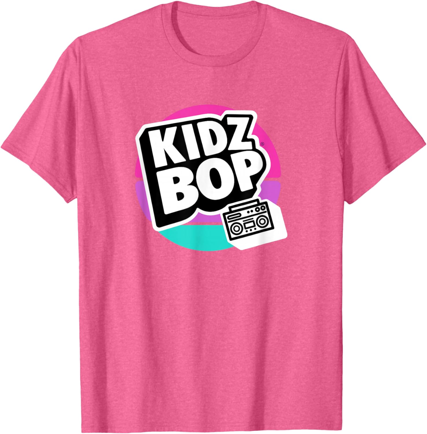 KIDZ BOP Boombox Logo T-Shirt for Kids - Fun and Stylish Apparel - 10