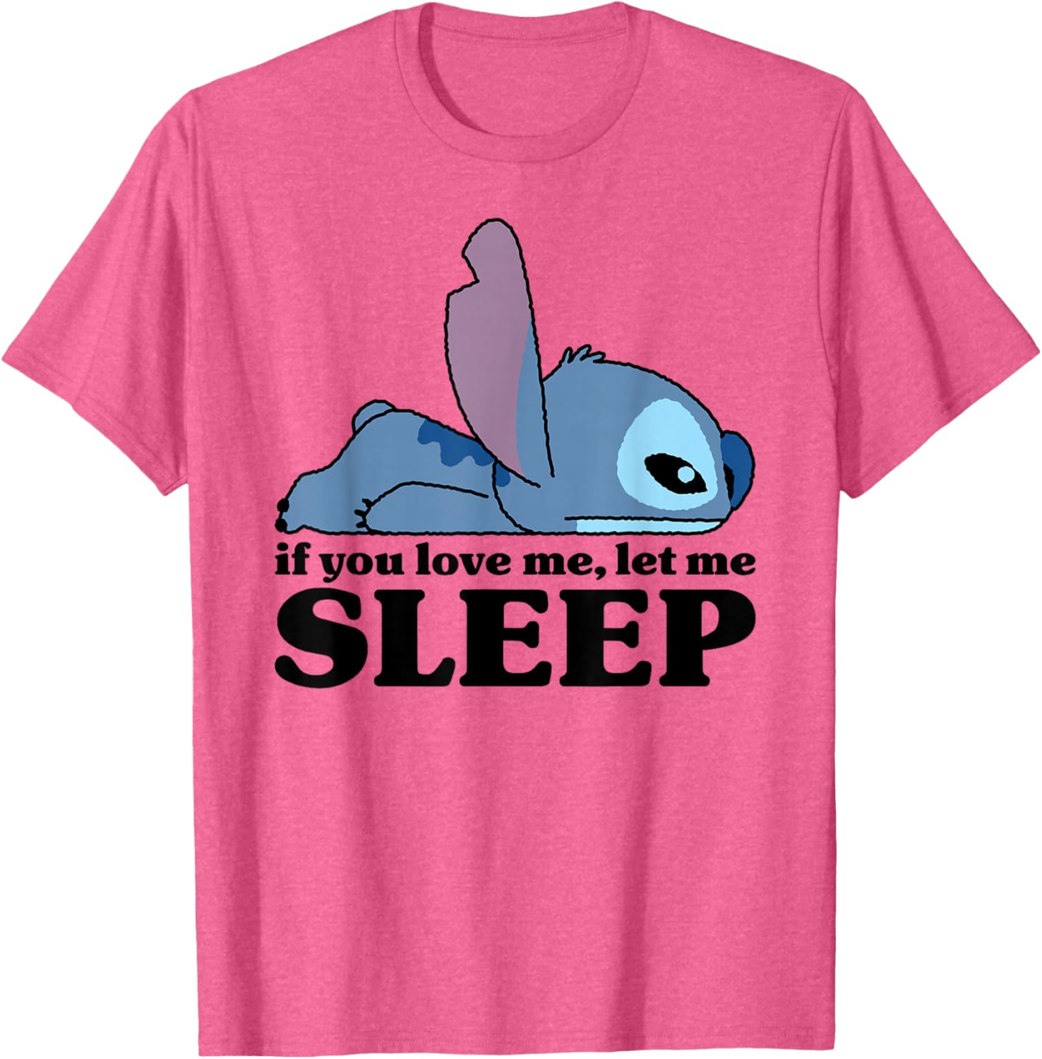 Lilo & Stitch Sleepy Stitch T-Shirt - Cute and Comfy Disney Apparel - 2