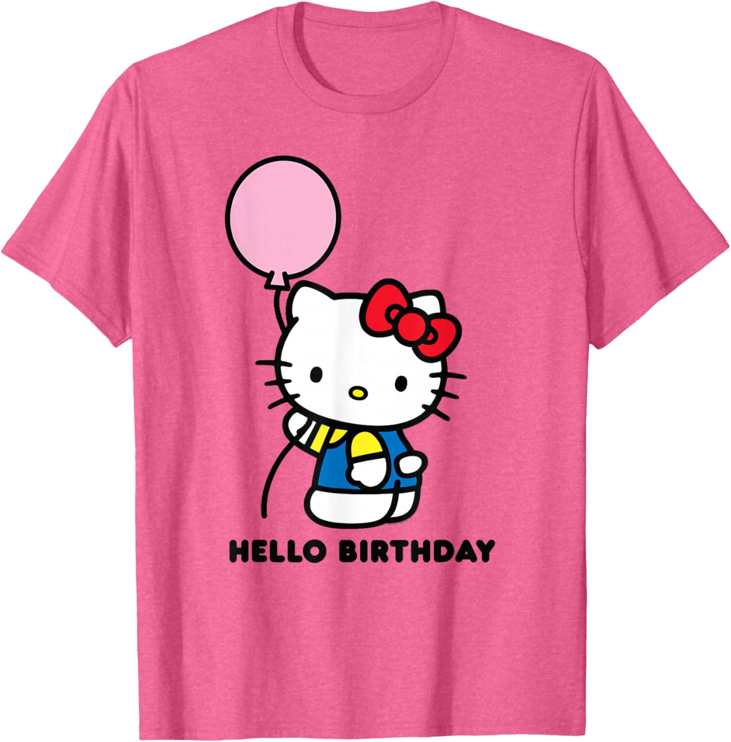 Adorable Hello Kitty Birthday T-Shirt Perfect for Celebrating Special Moments - 4