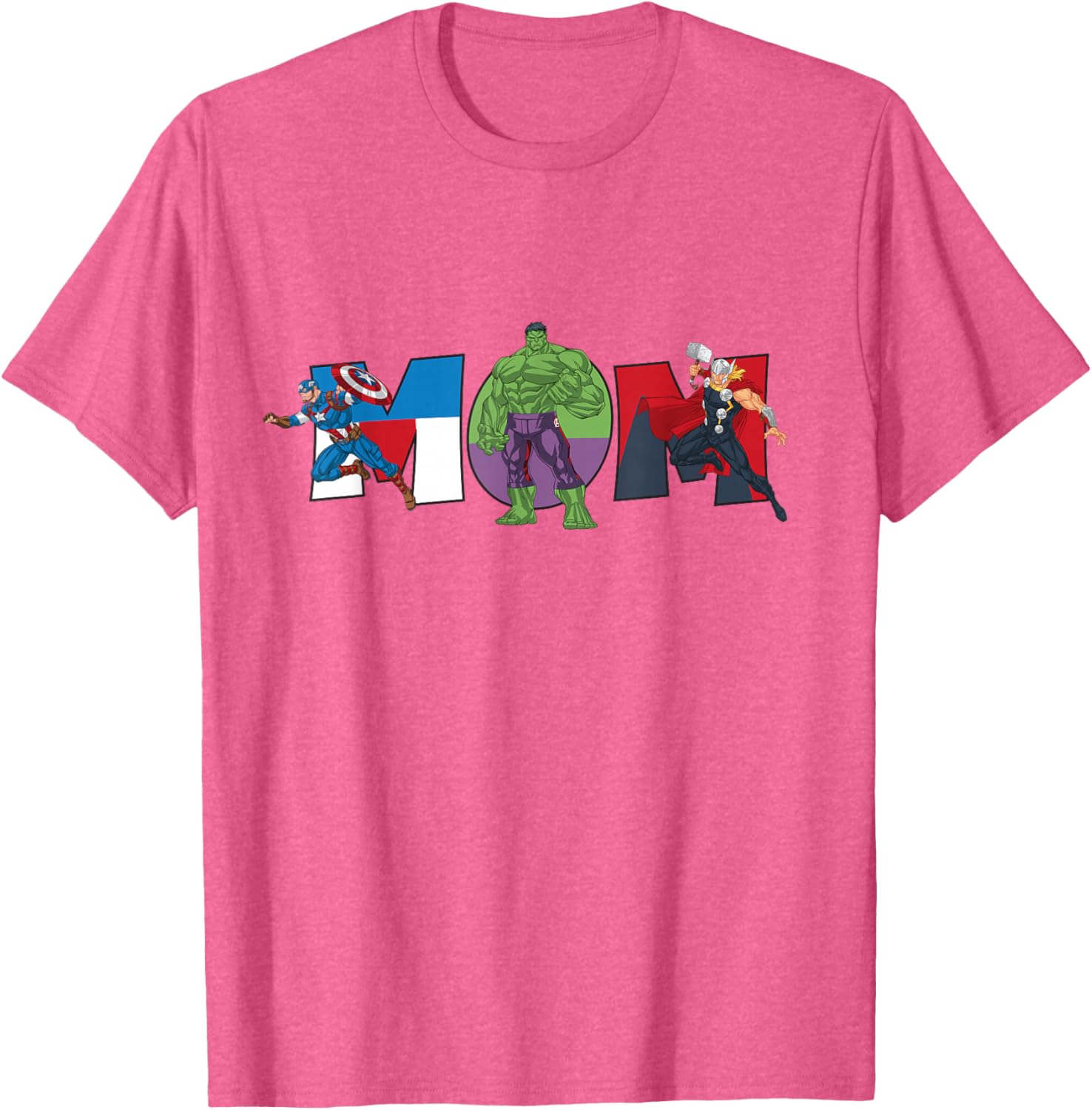 Marvel Avengers Team Mom T-Shirt for Mother's Day Family Trips and Birthdays - 2