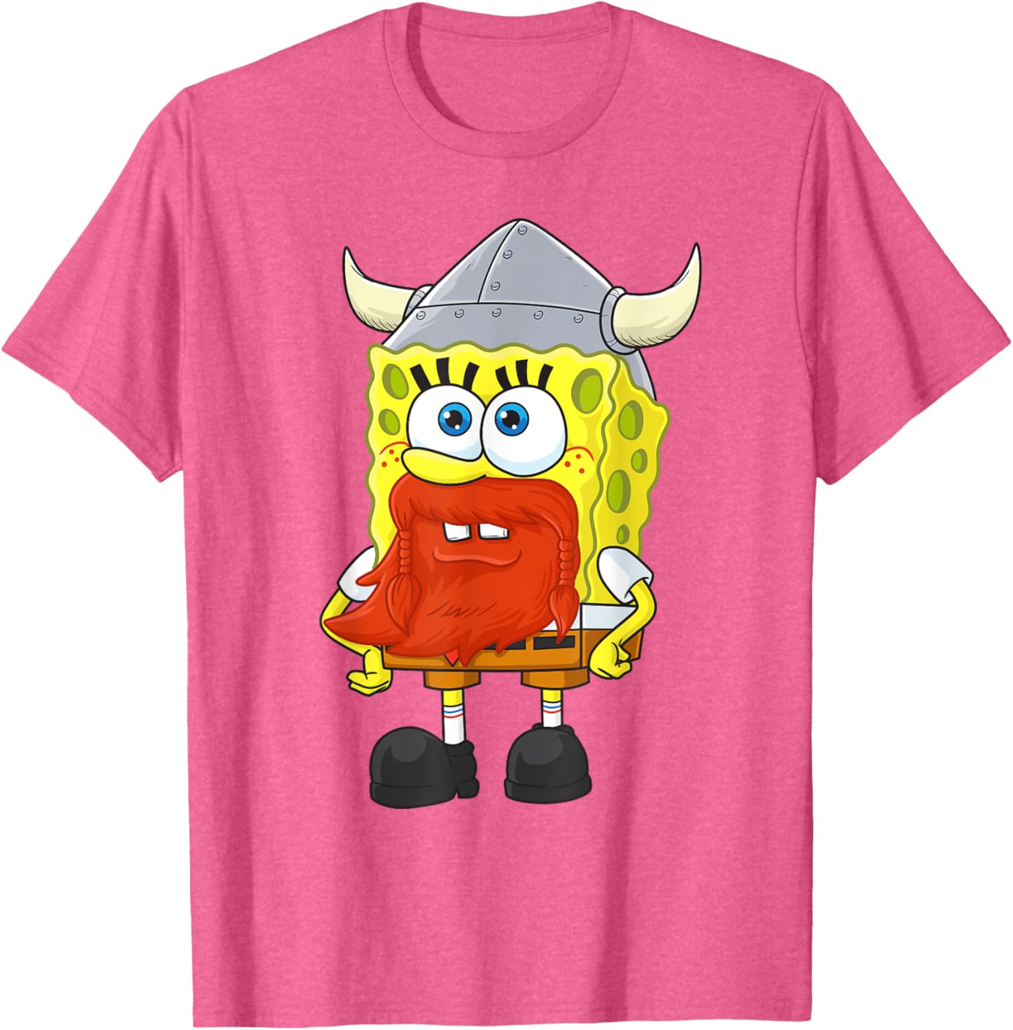 Mademark SpongeBob Happy Leif Erikson Day T-Shirt for Fun Celebrations - 11