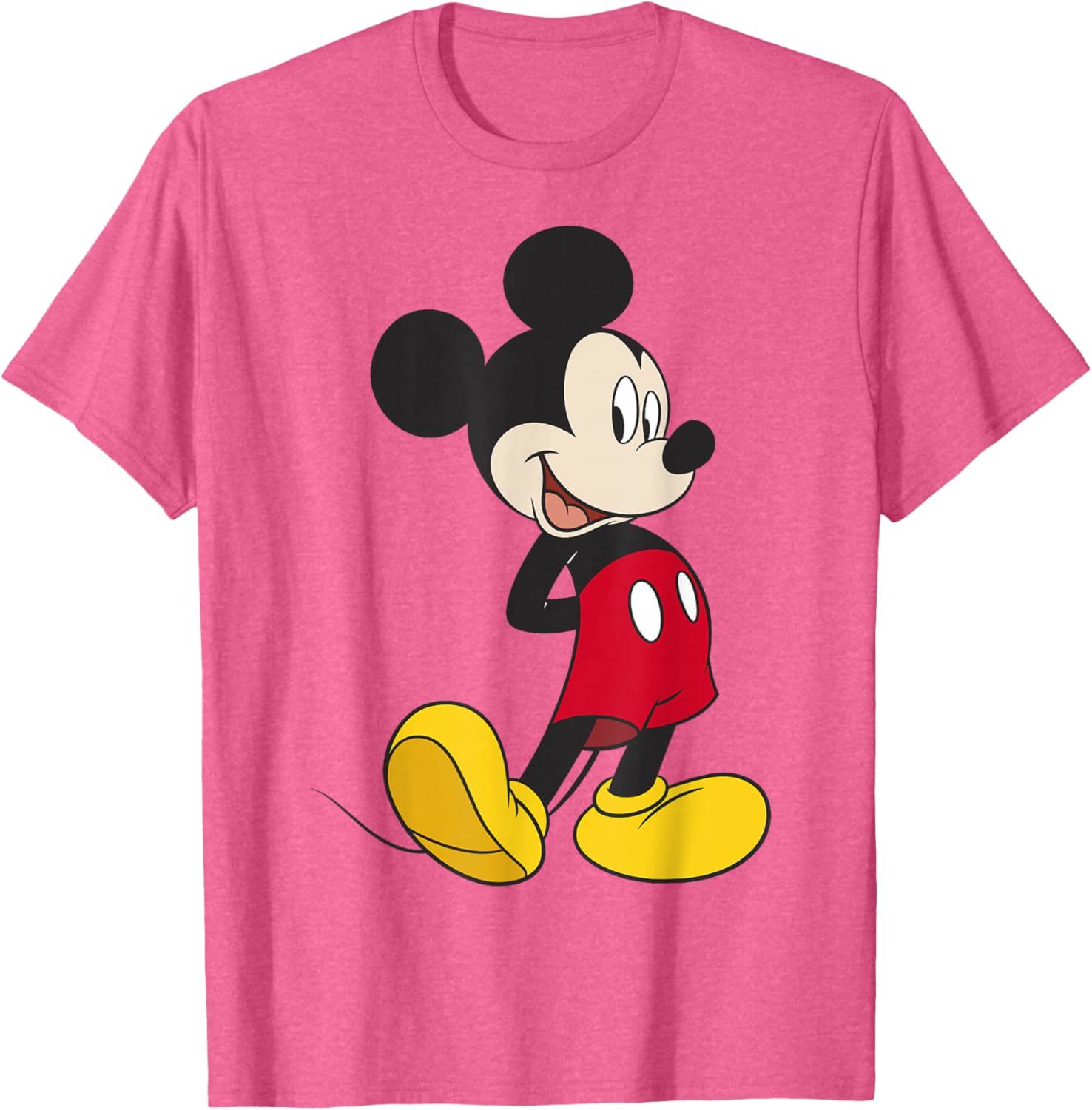 Disney Mickey and Friends Classic Mickey Mouse Portrait T-Shirt for Fans - 7