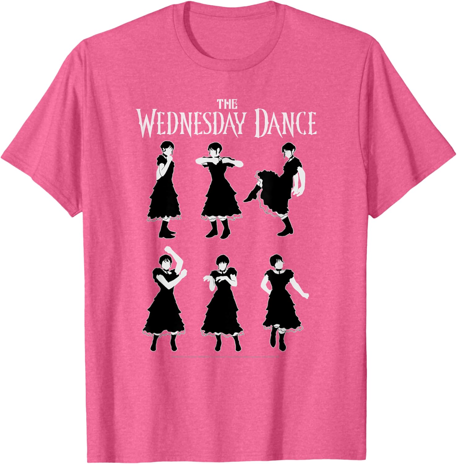 Wednesday Dance Moves Tutorial T-Shirt Fun Apparel for Fans - 7