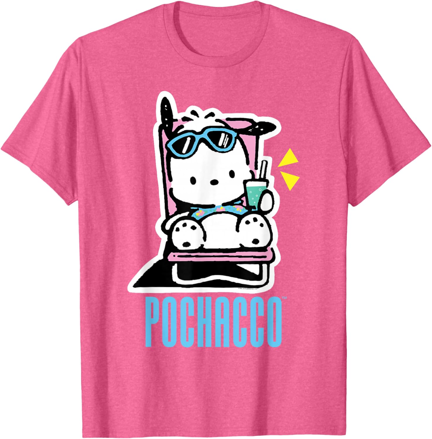 Pochacco Summer Drink T-Shirt for All Ages - Fun and Trendy Design - 14