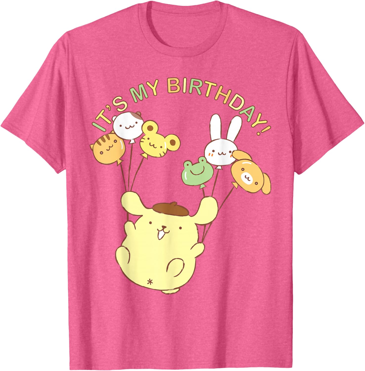 Pompompurin It's My Birthday T-Shirt Cute Design for Celebrations - 11