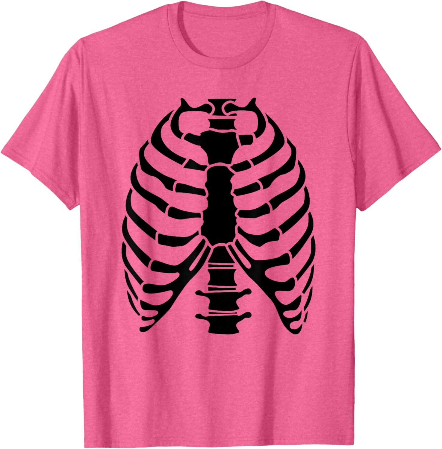 Skeleton Rib Cage Halloween Costume T-Shirt for Fun Celebrations - 23