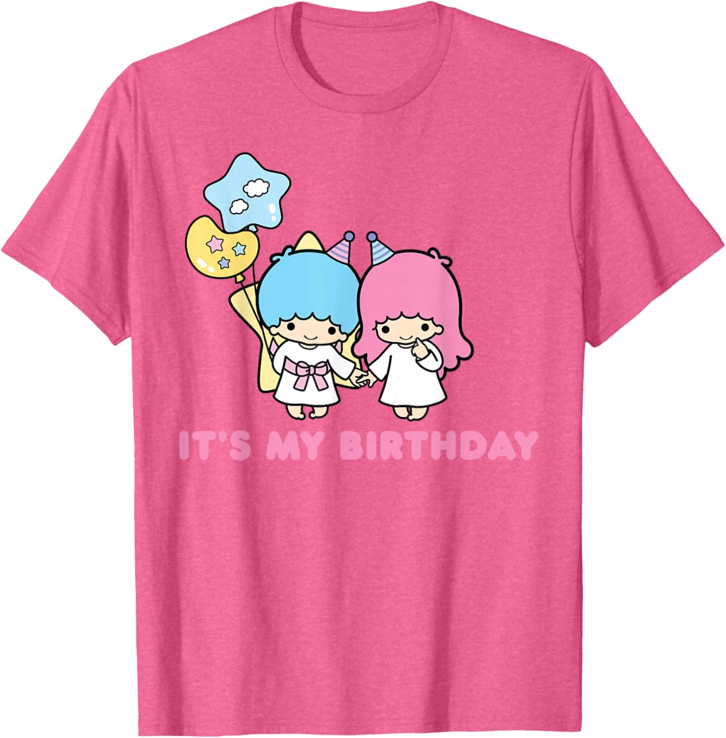 Little Twin Stars Birthday T-Shirt for Kids – Fun and Colorful Design - 22
