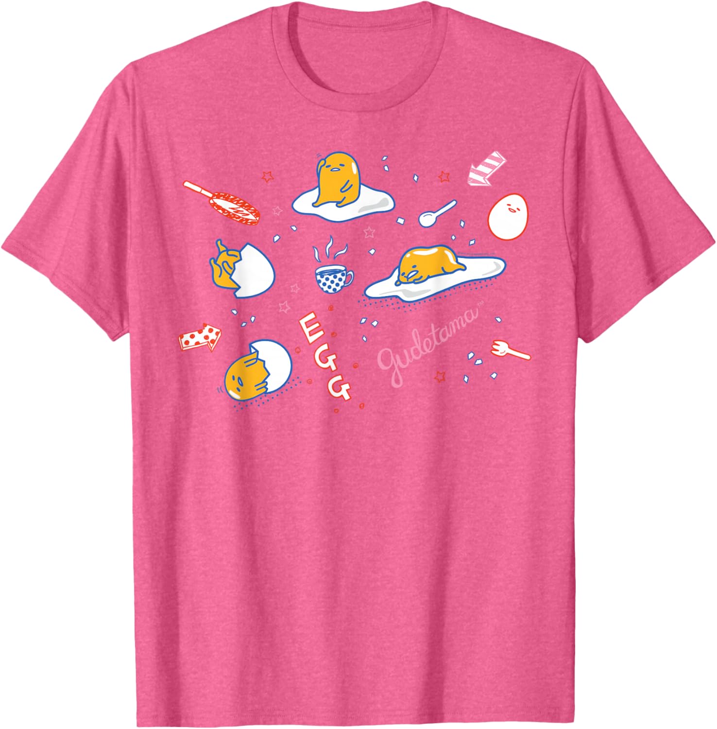 Gudetama Doodle T-Shirt Cute & Comfy for Fans of Lazy Egg Design - 7
