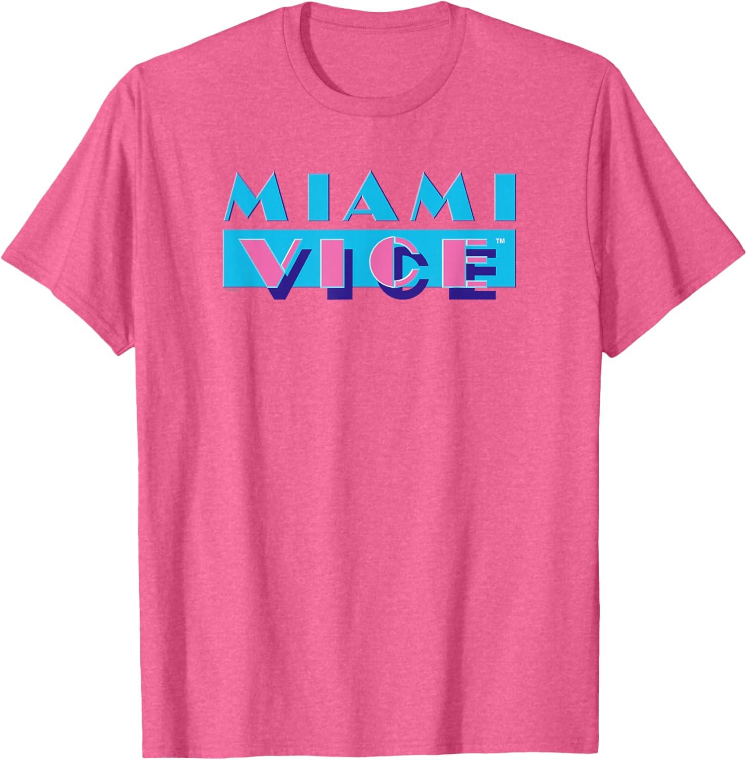 Miami Vice Retro Logo T-Shirt for Stylish Fans of the Classic Series - 5