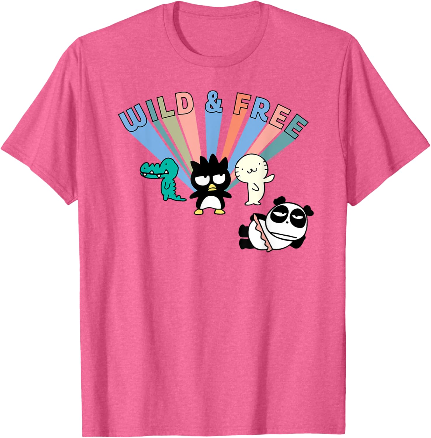 Badtz-Maru Wild and Free T-Shirt - Cute Graphic Tee for Fun Outfits - 11