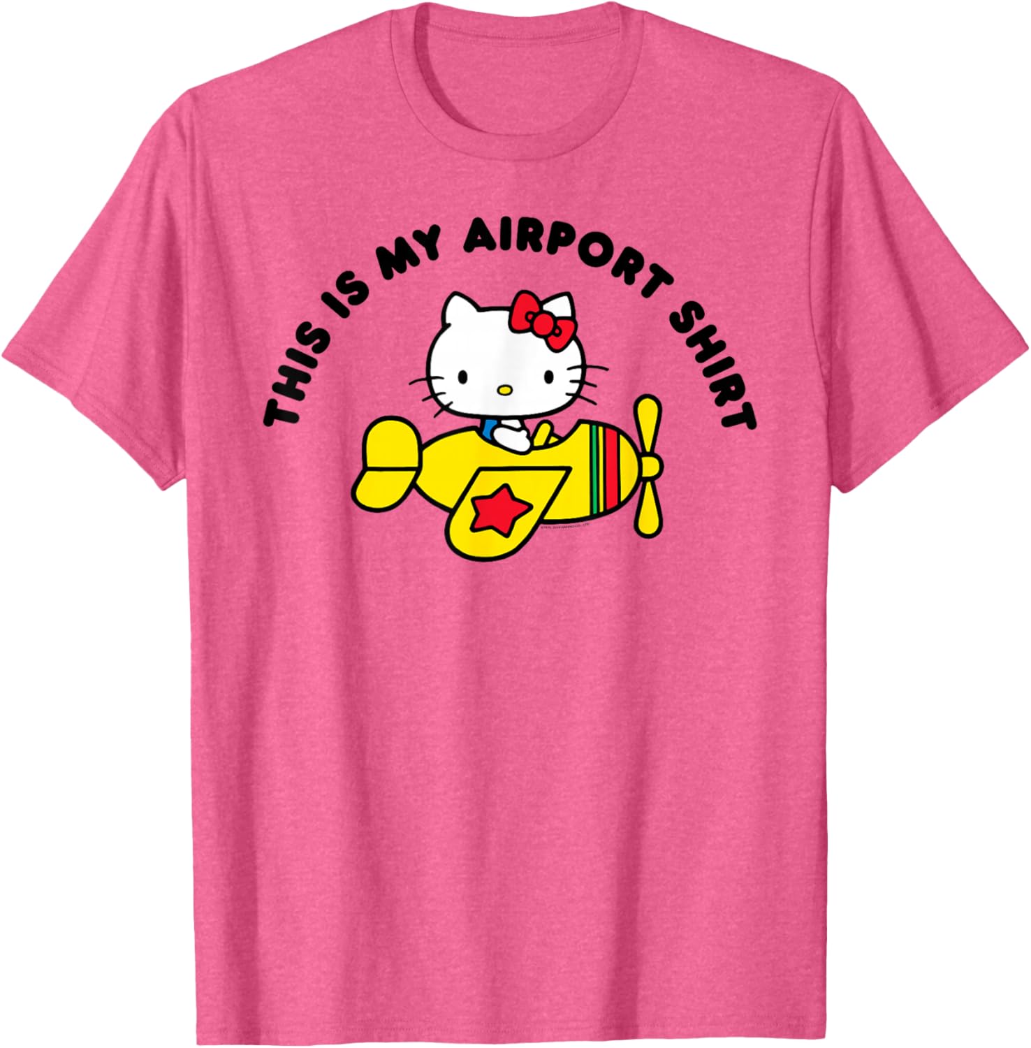 Hello Kitty Airport Tee Shirt Cute Graphic Top for Fans and Travel Lovers - 12