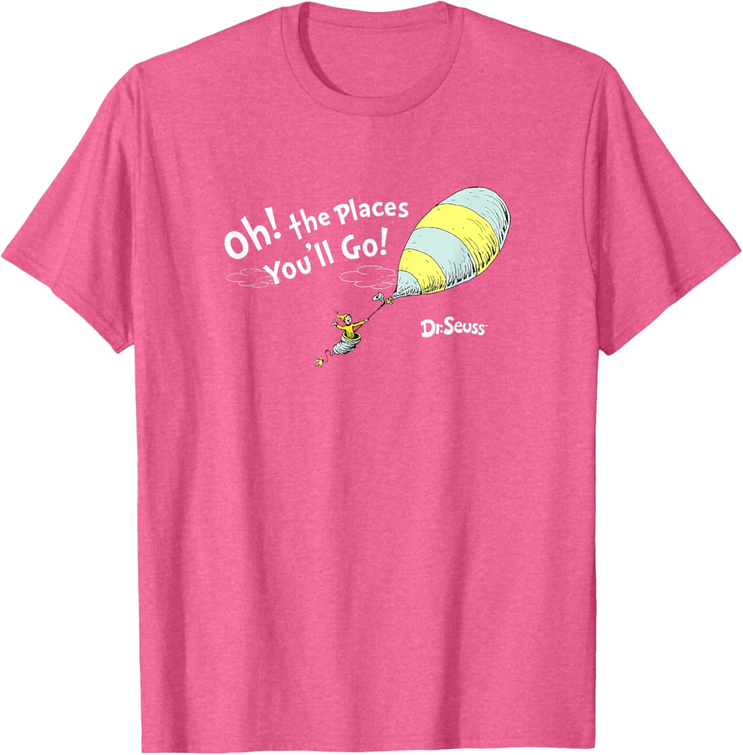 Dr. Seuss Oh the Places You'll Go T-Shirt for Kids and Adults - 5