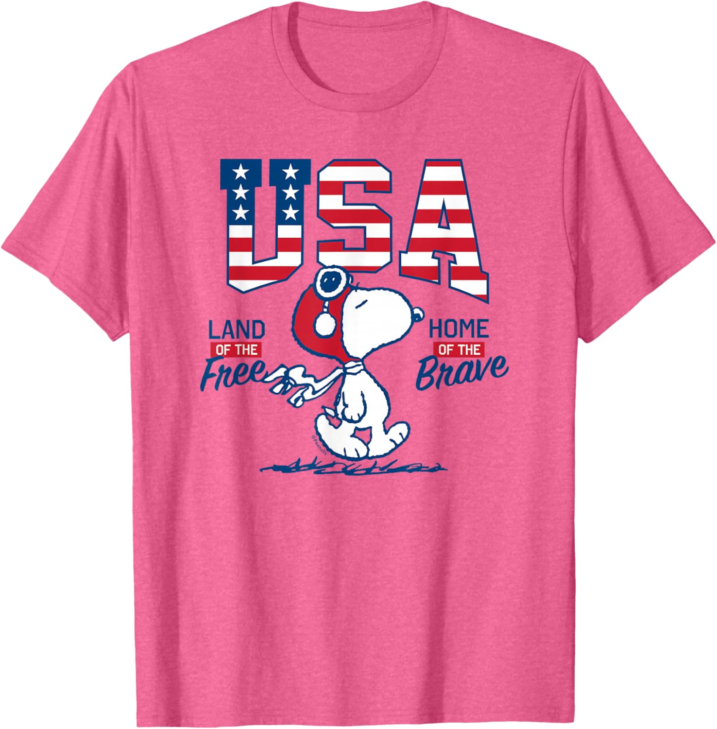 Peanuts Snoopy Free Brave T-Shirt for Fun Casual Wear and Style - 10