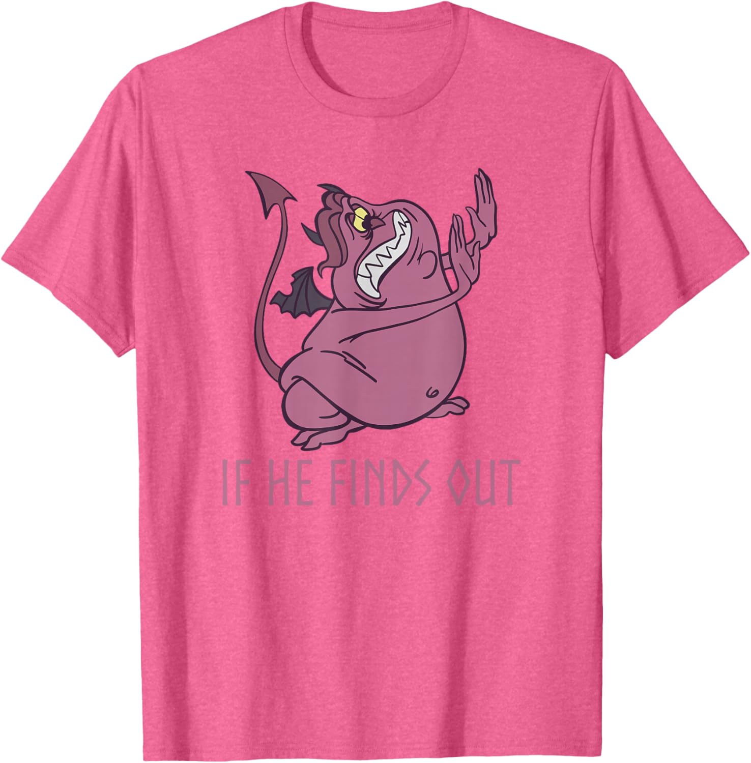 Disney Hercules Pain If He Finds Out Quote T-Shirt for Fans - 7