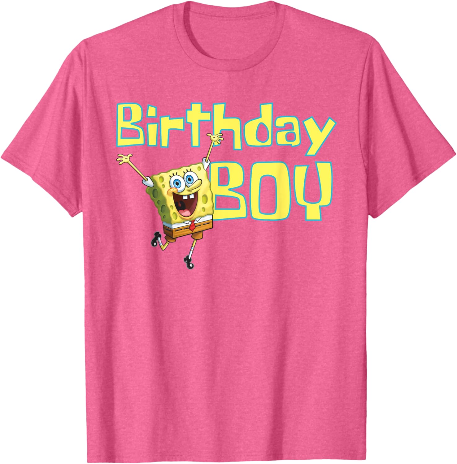 Mademark SpongeBob SquarePants Birthday Boy T-Shirt for Fun Celebrations - 1