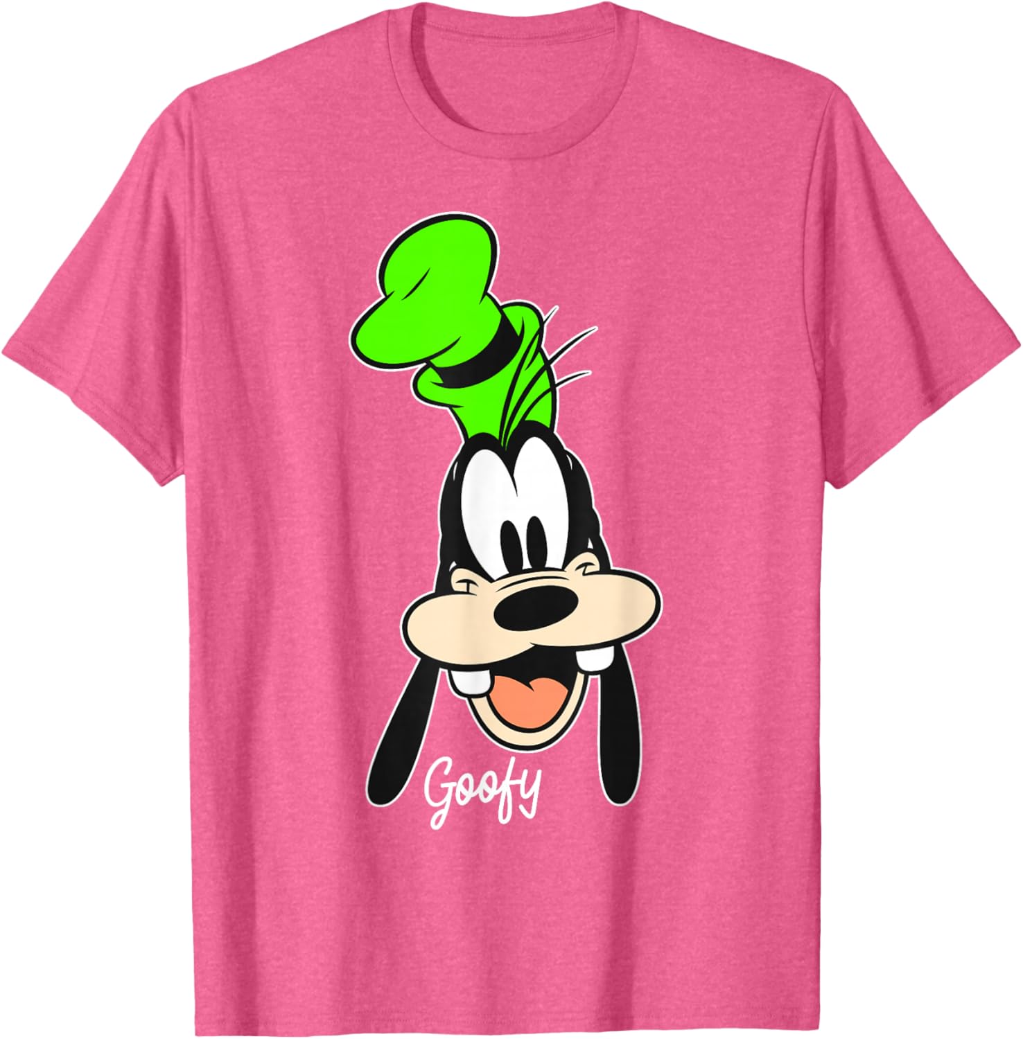 Disney Mickey and Friends Goofy Vintage Big Face T-Shirt for Fans - 2