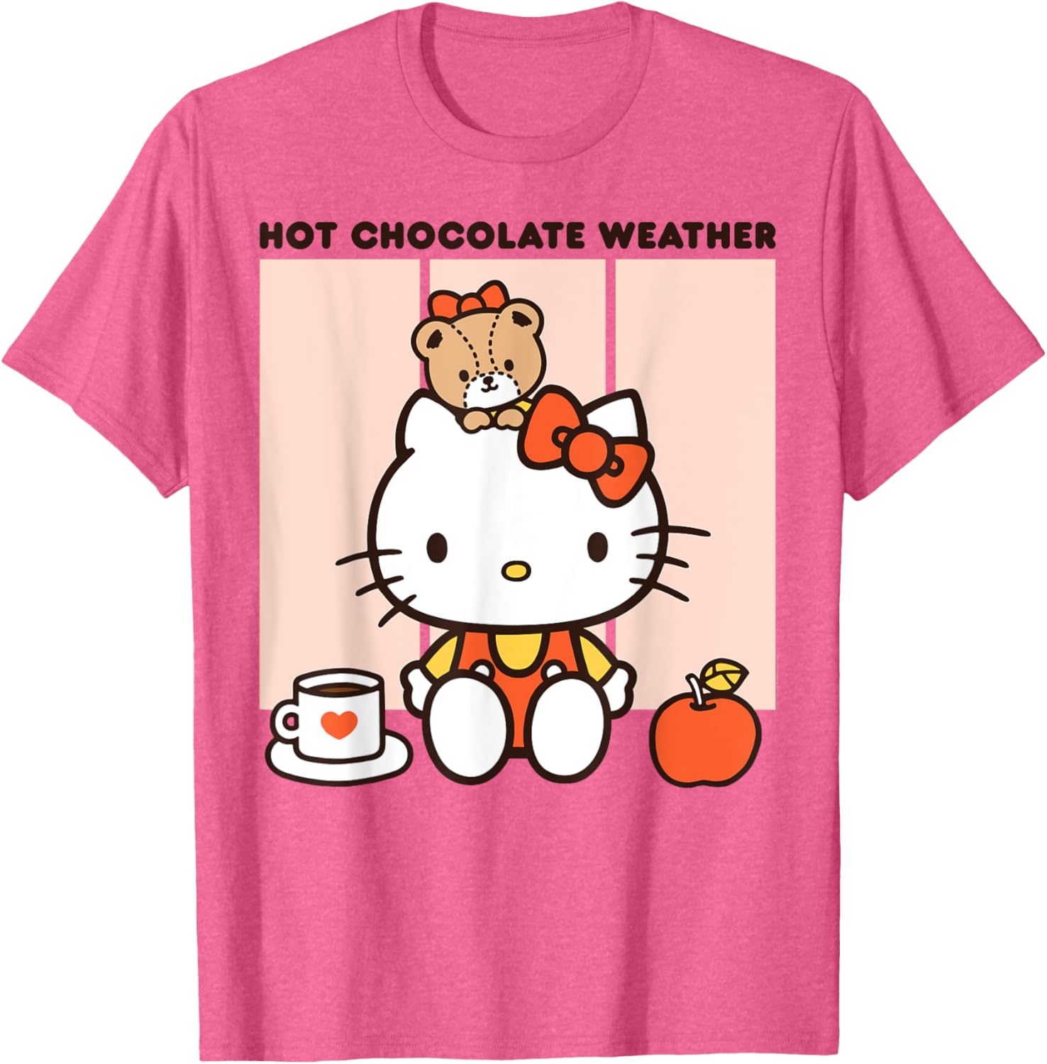 Hello Kitty Hot Chocolate Weather T-Shirt for Cozy Winter Style - 9