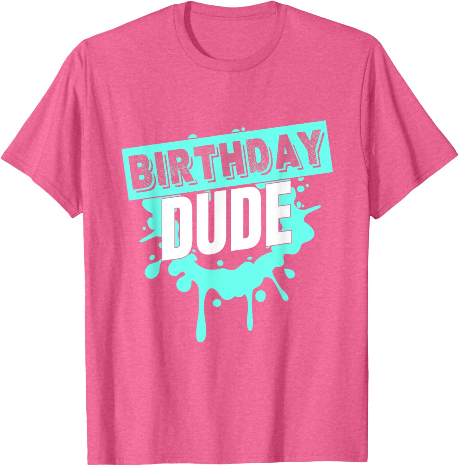 Birthday Dude Graphic Novelty T-Shirt for Boys - Fun Gift Idea - 10