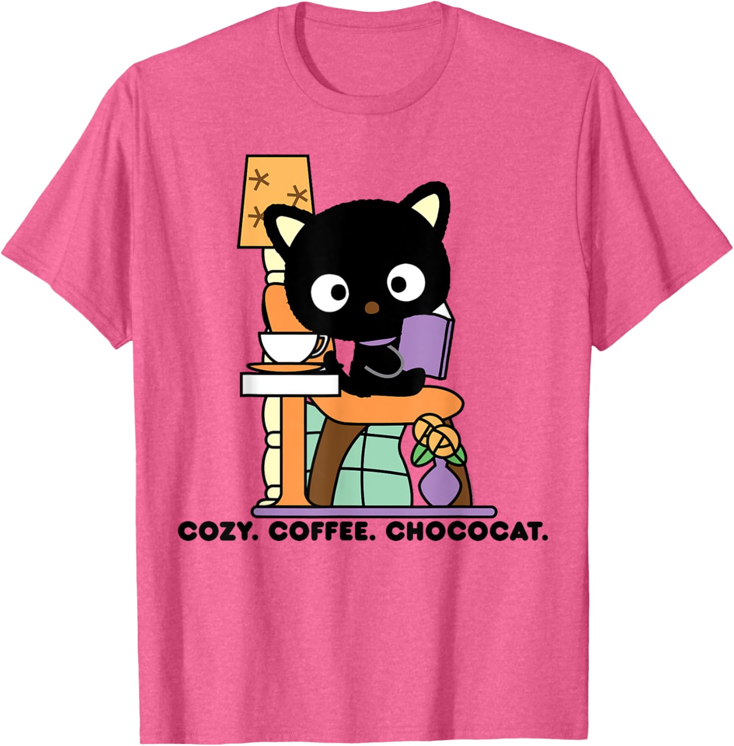 Chococat Cozy Coffee Cafe T-Shirt for Everyone - Fun & Stylish Design - 2
