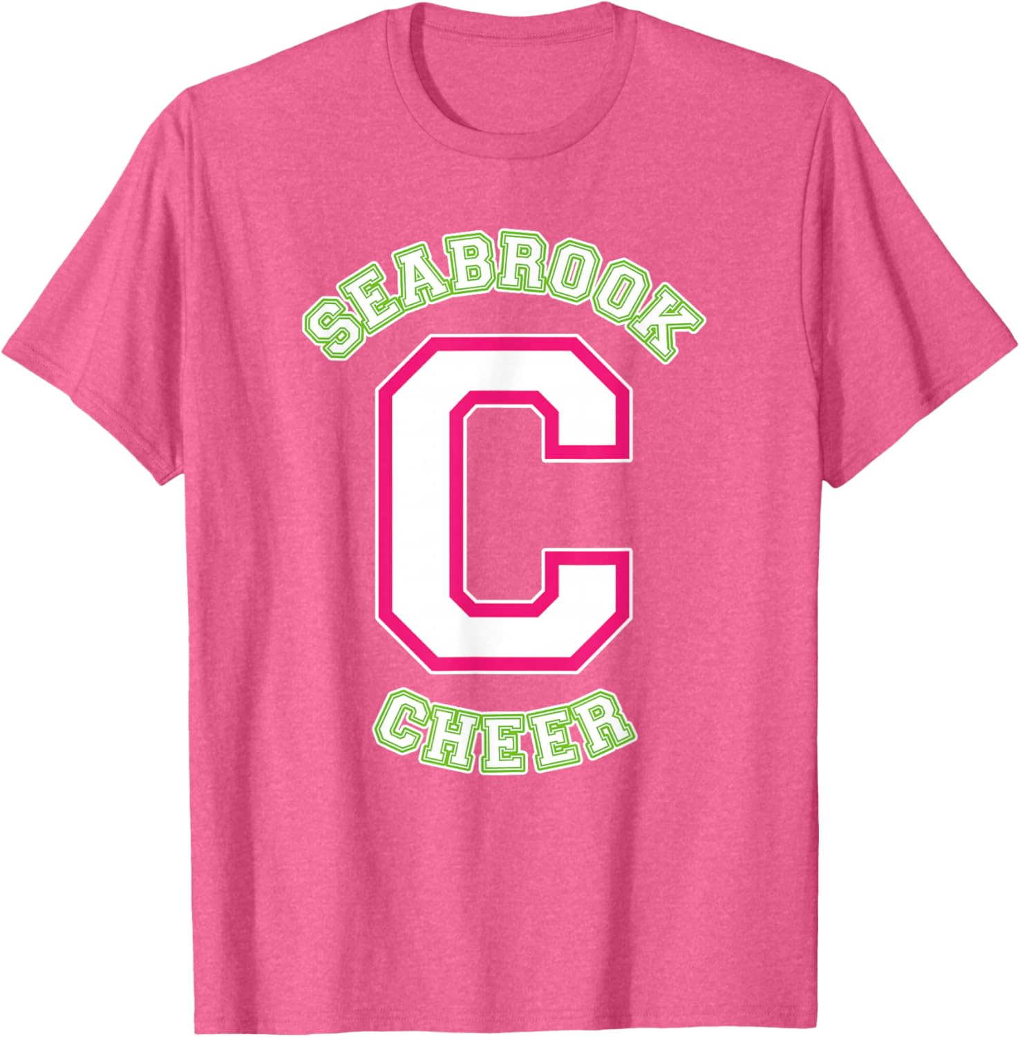 Disney Zombies Seabrook Cheer Letter C Logo T-Shirt for Fans - 6