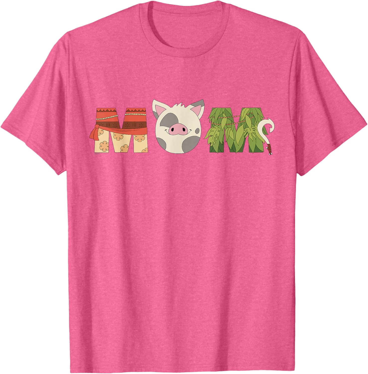 Disney Moana Best Mom T-Shirt featuring Pua and Maui for Mother's Day - 22