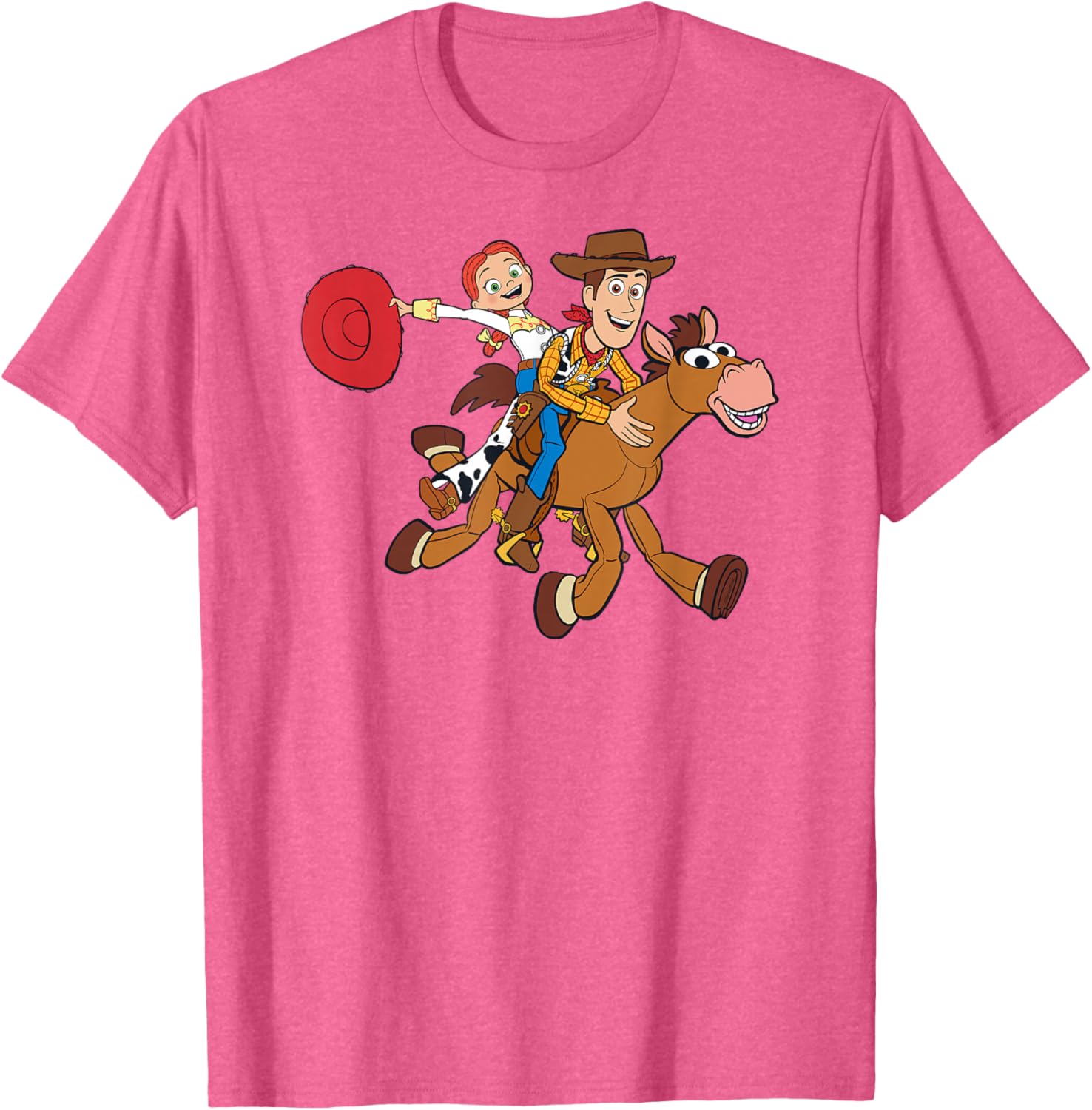 Toy Story Woody Jessie Bullseye T-Shirt Fun Kids Clothing Apparel - 9