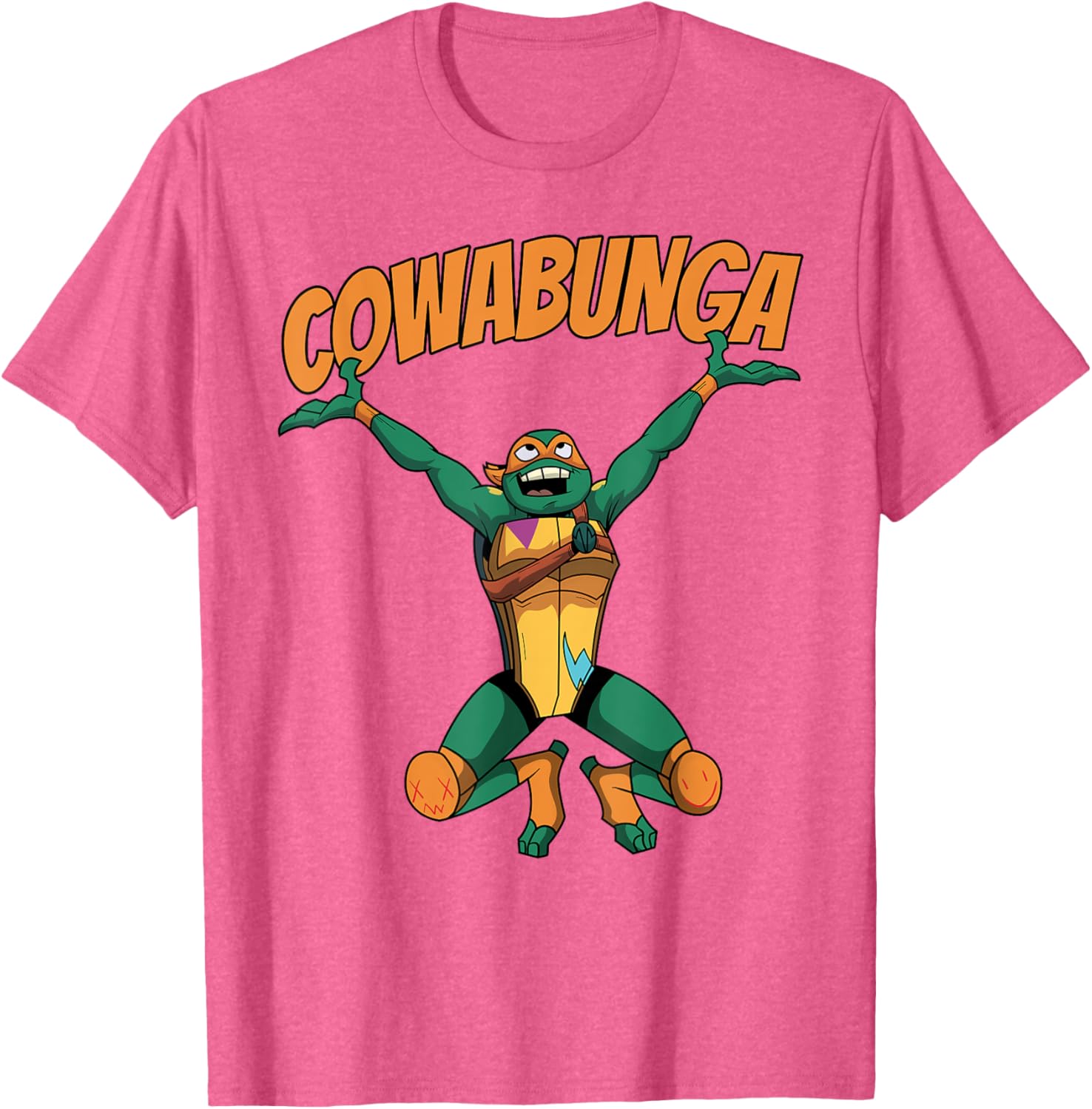 Mademark Teenage Mutant Ninja Turtles Mikey Cowabunga T-Shirt for Kids - 21