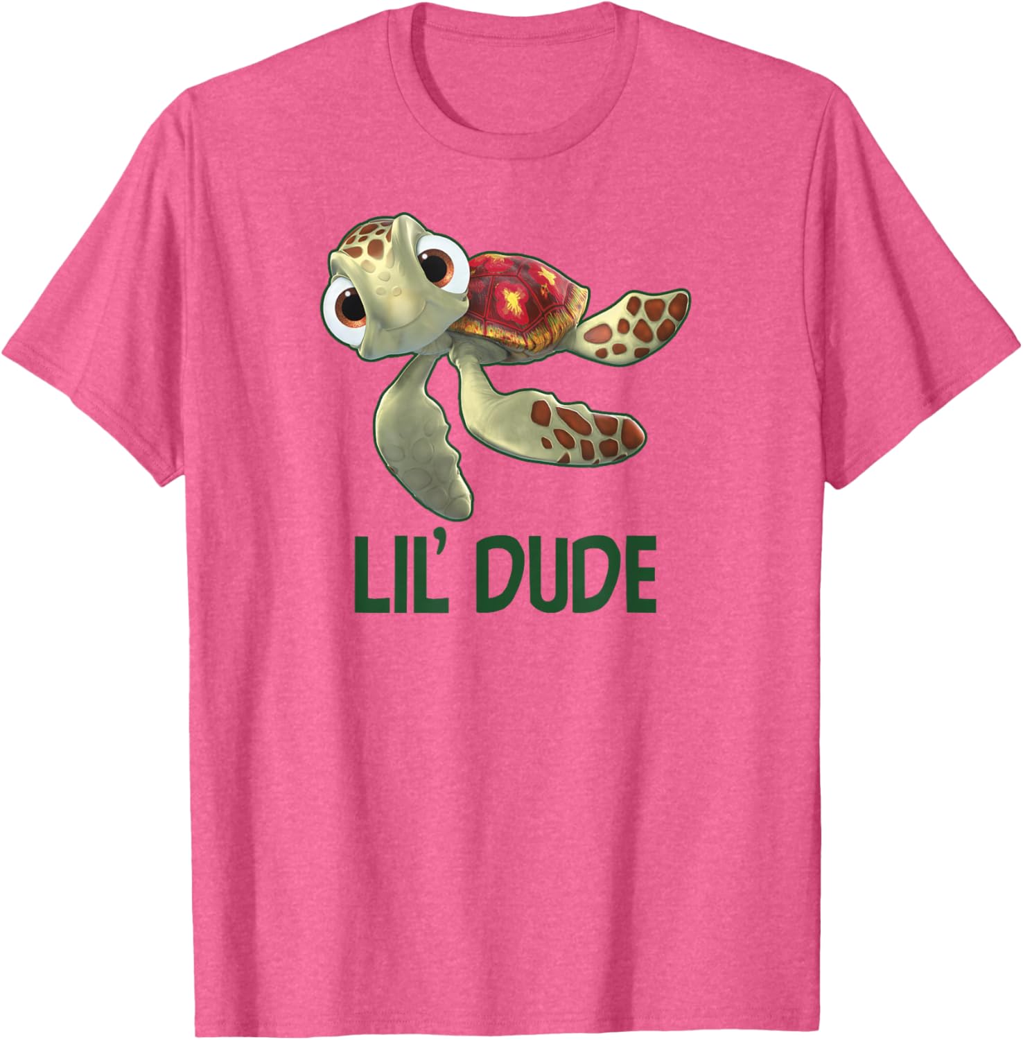 Disney Pixar Finding Nemo Lil' Dude Cool Son Big Chest Logo T-Shirt - 7