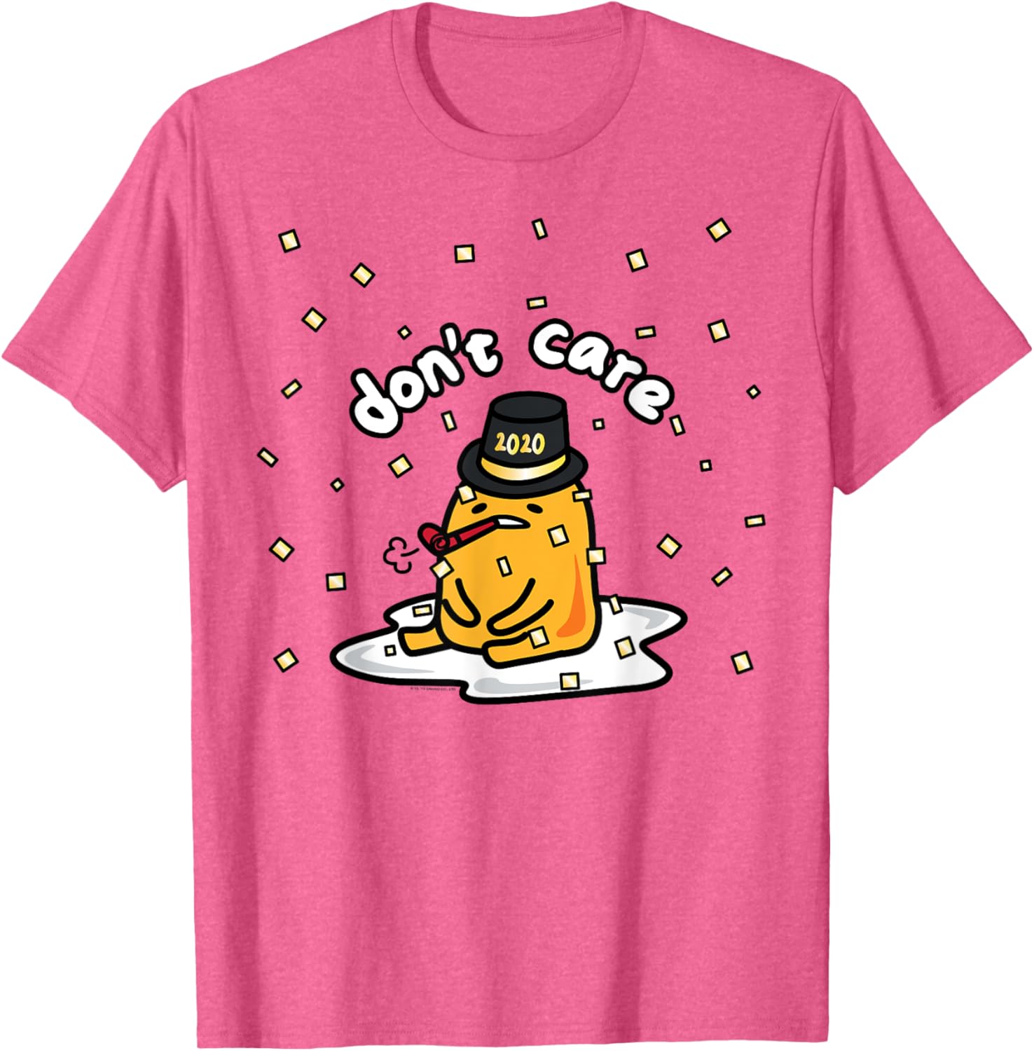 Gudetama Lazy Egg Happy New Year 2020 T-Shirt for Fun Fashion Lovers - 5