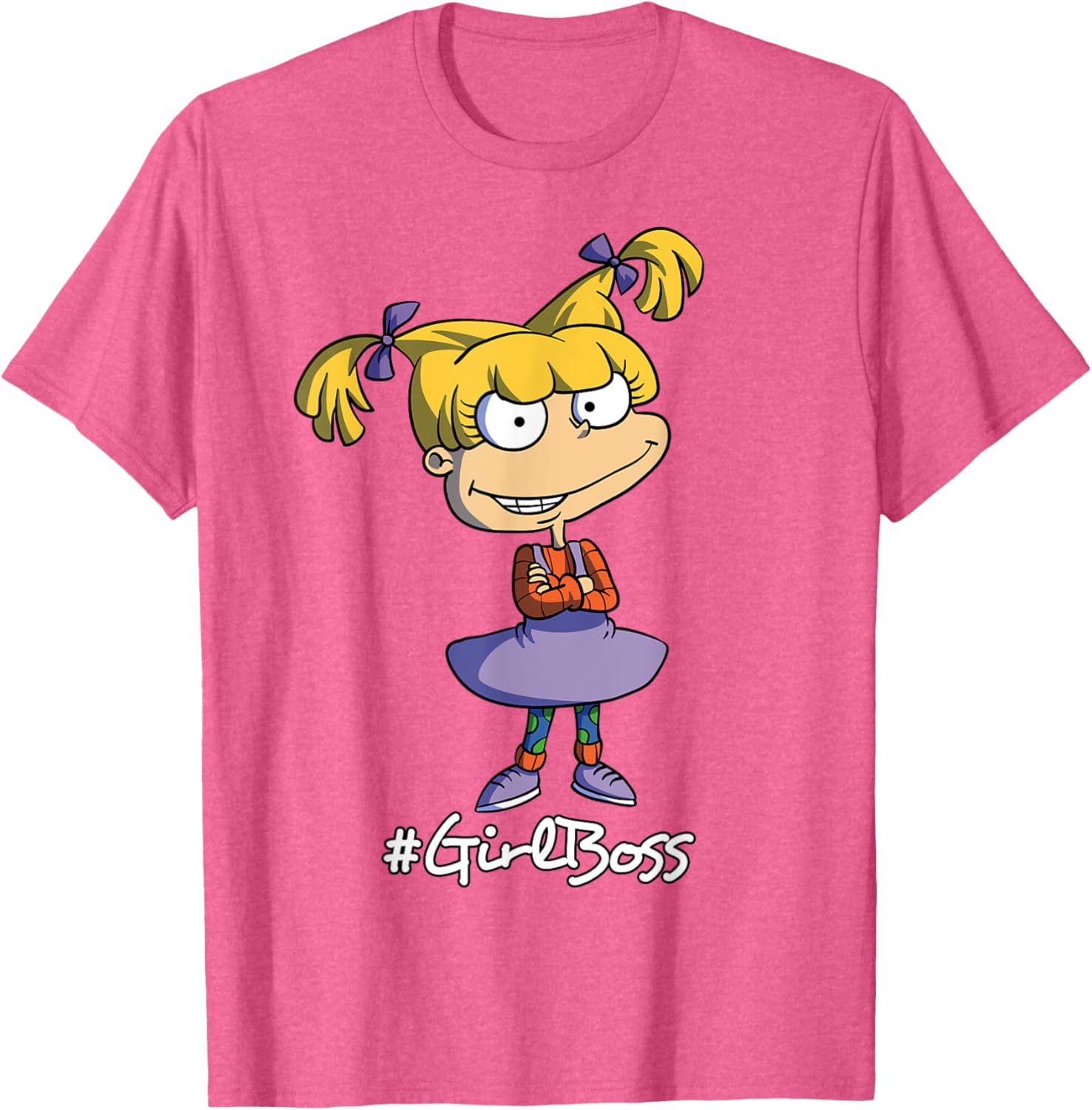 Mademark x Rugrats Angelica Pickles Girl Boss T-Shirt for Kids - 19