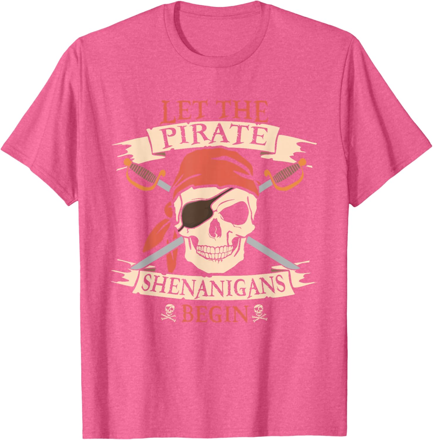 Pirate Shenanigans Skull Bandana Halloween T-Shirt for Boys - 3