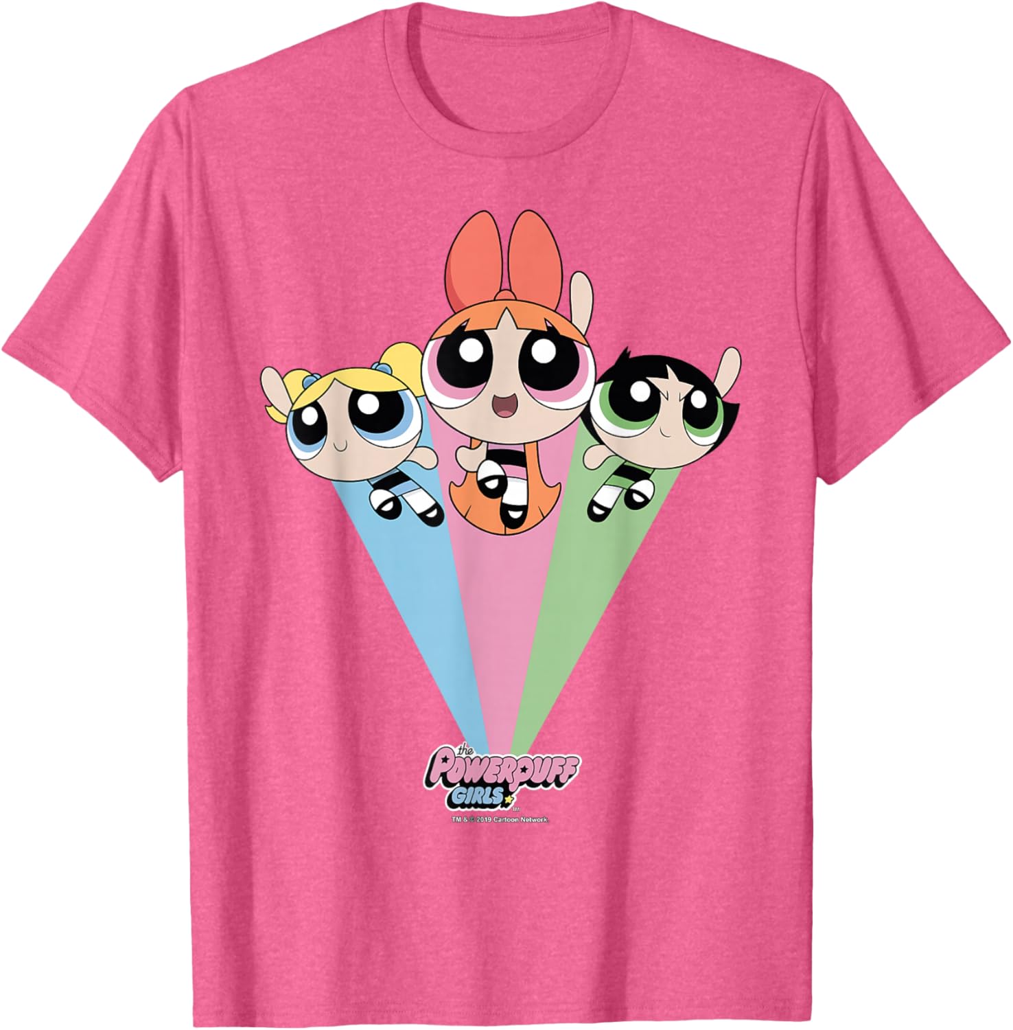 Powerpuff Girls Group Shot T-Shirt for Fans of Classic Cartoon Style - 3