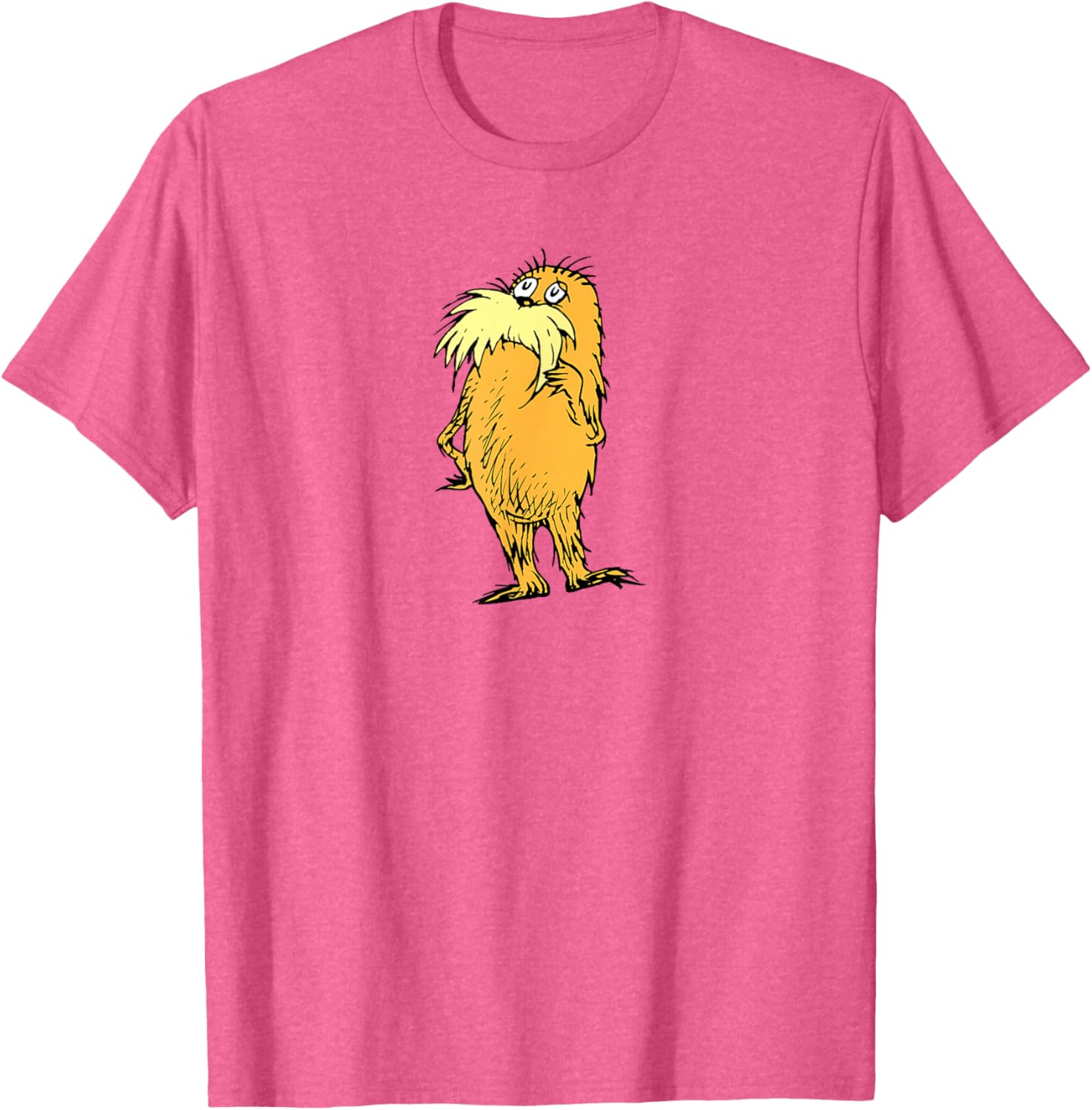 Dr. Seuss The Lorax Thinking T-Shirt for Kids and Adults - Fun Tee - 12