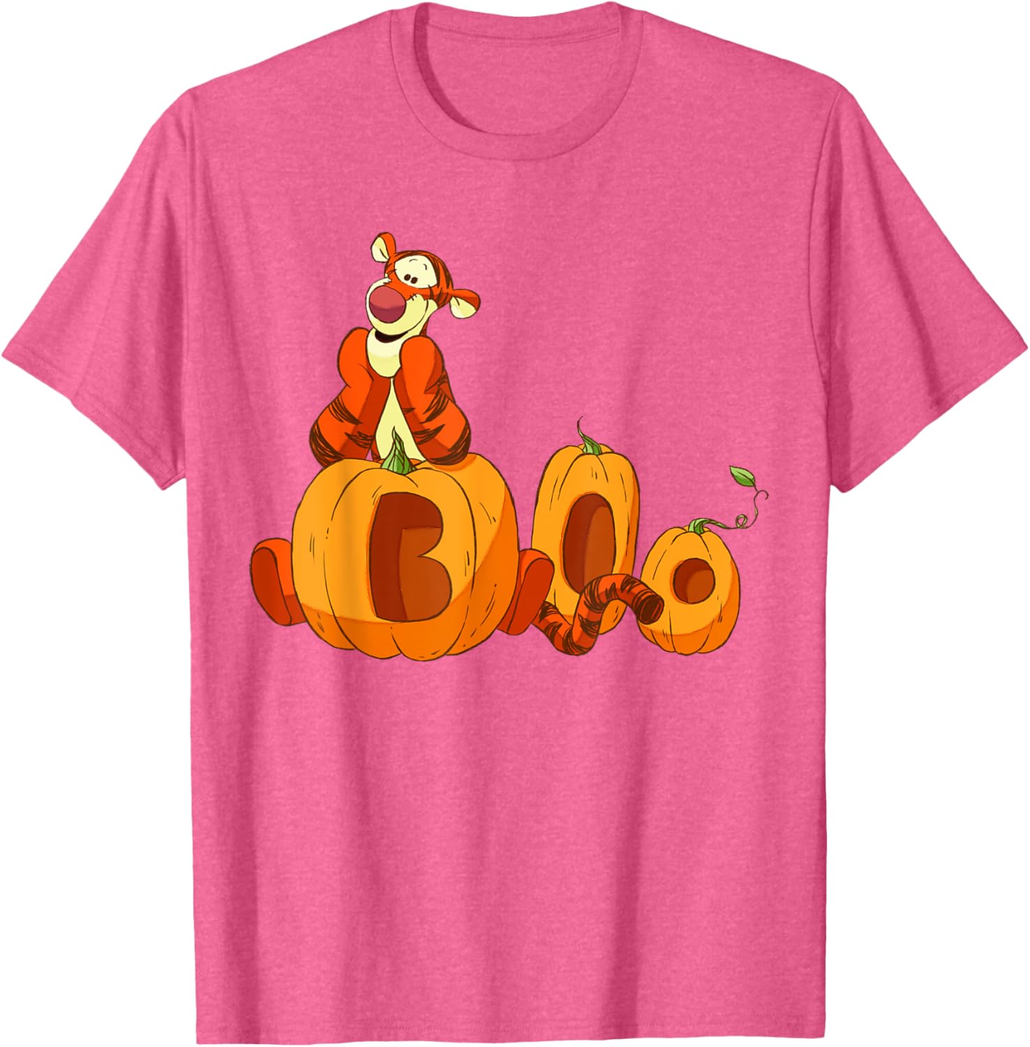 Disney Halloween Tigger Boo Pumpkin T-Shirt for Kids and Adults - 7